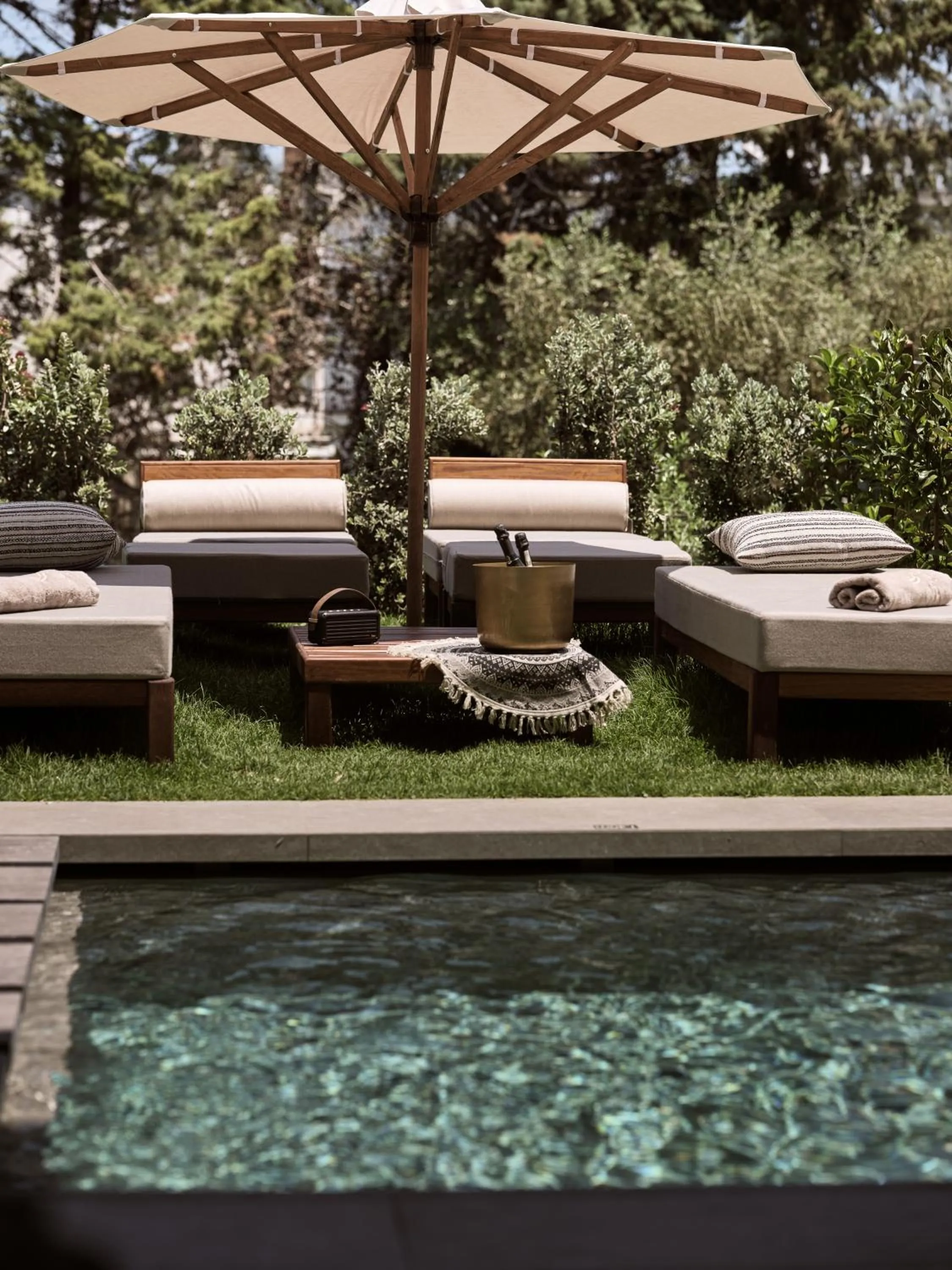 Garden Suite with Private Pool  in Contessina Hotel