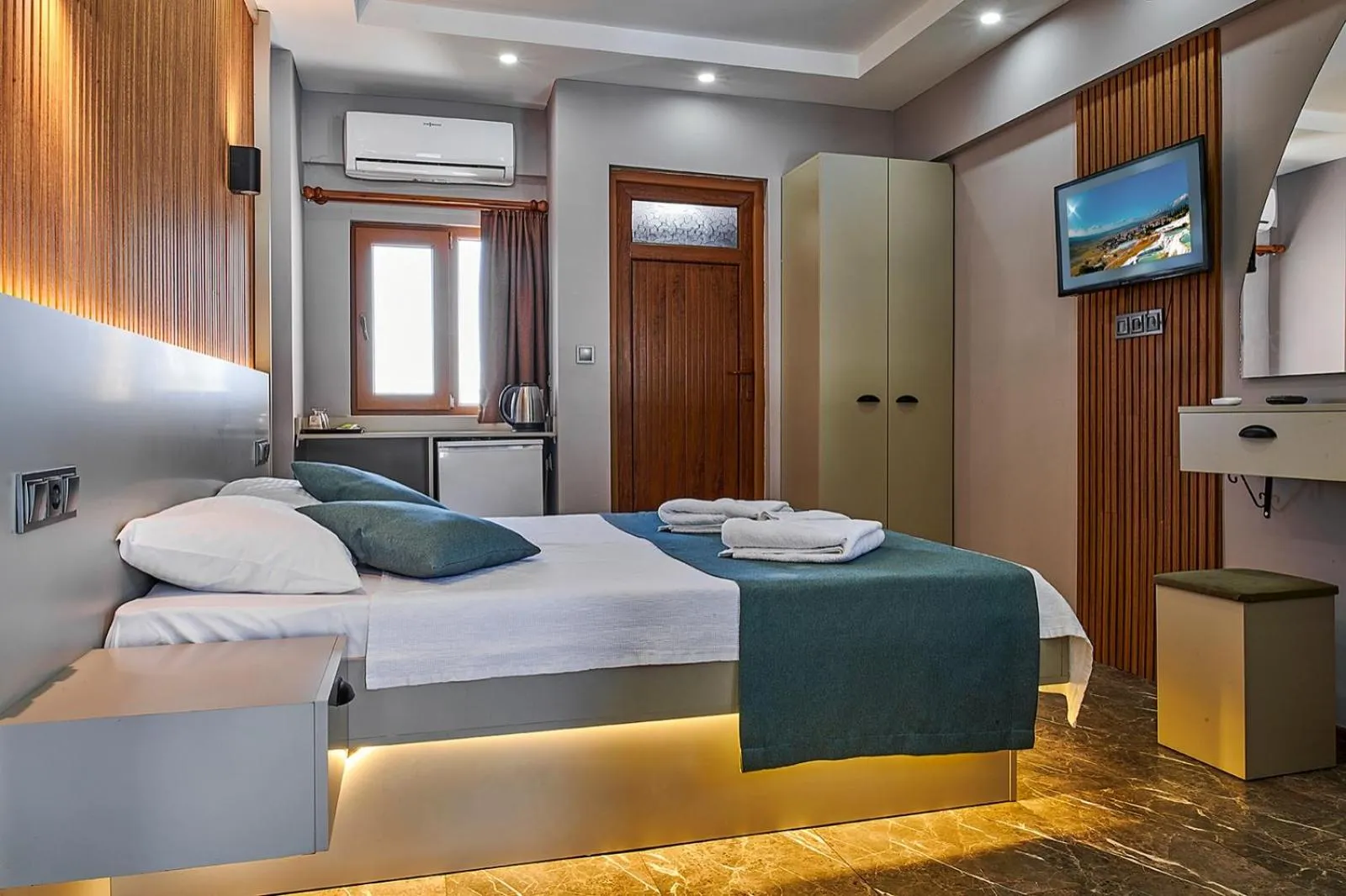 Double Room with Pool View - single occupancy in Apollon Garden Pamukkale