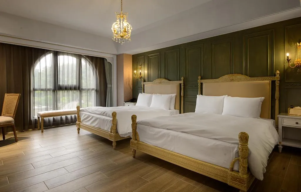 Quadruple Room with Garden View in 格拉斯行館 Grasse Grace Manor 苗栗唯一SLH會員
