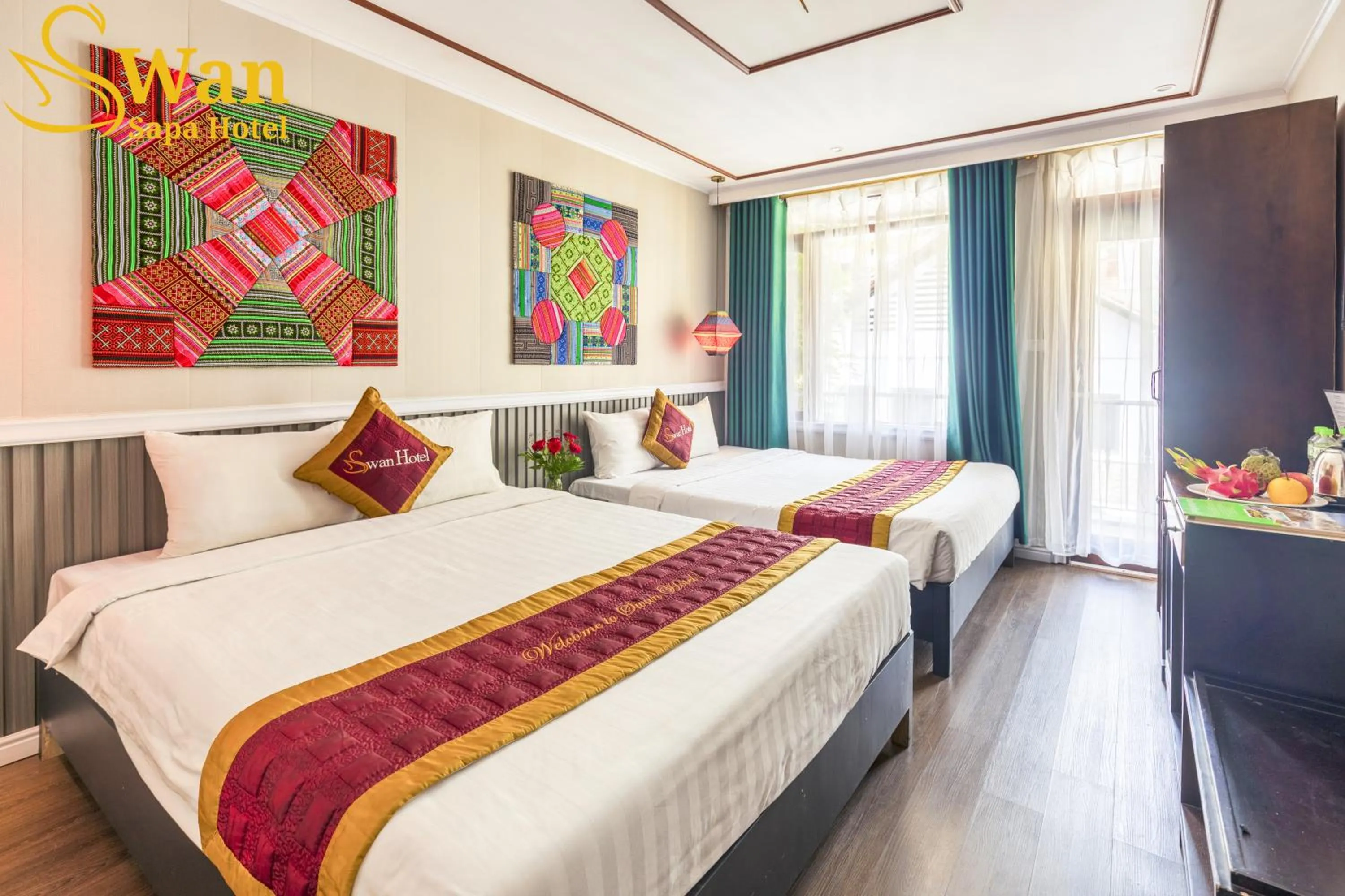 Deluxe Family Room in Swan Sapa Hotel