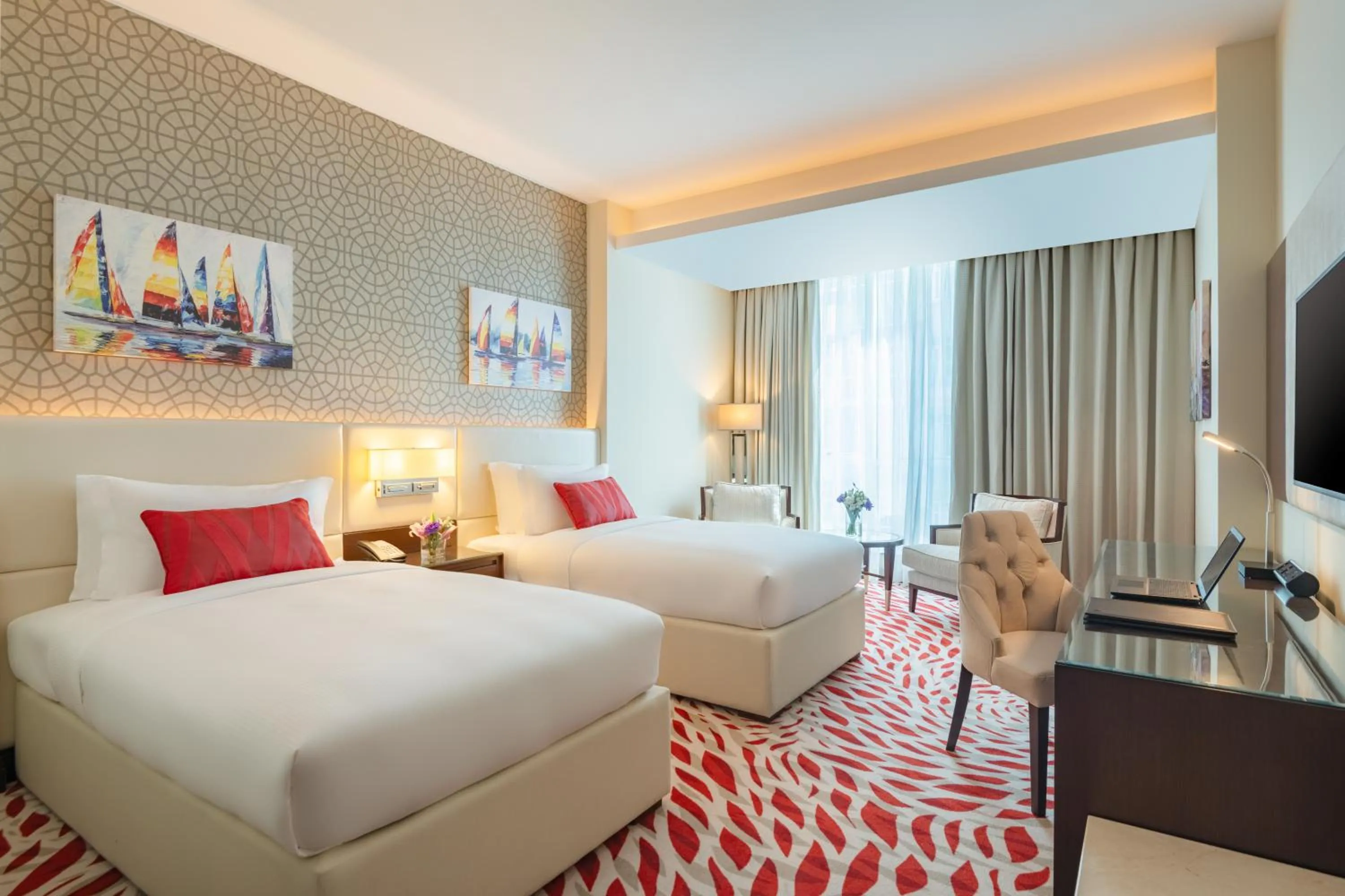 Guest Room - Twin Beds in Riviera Rayhaan by Rotana Doha