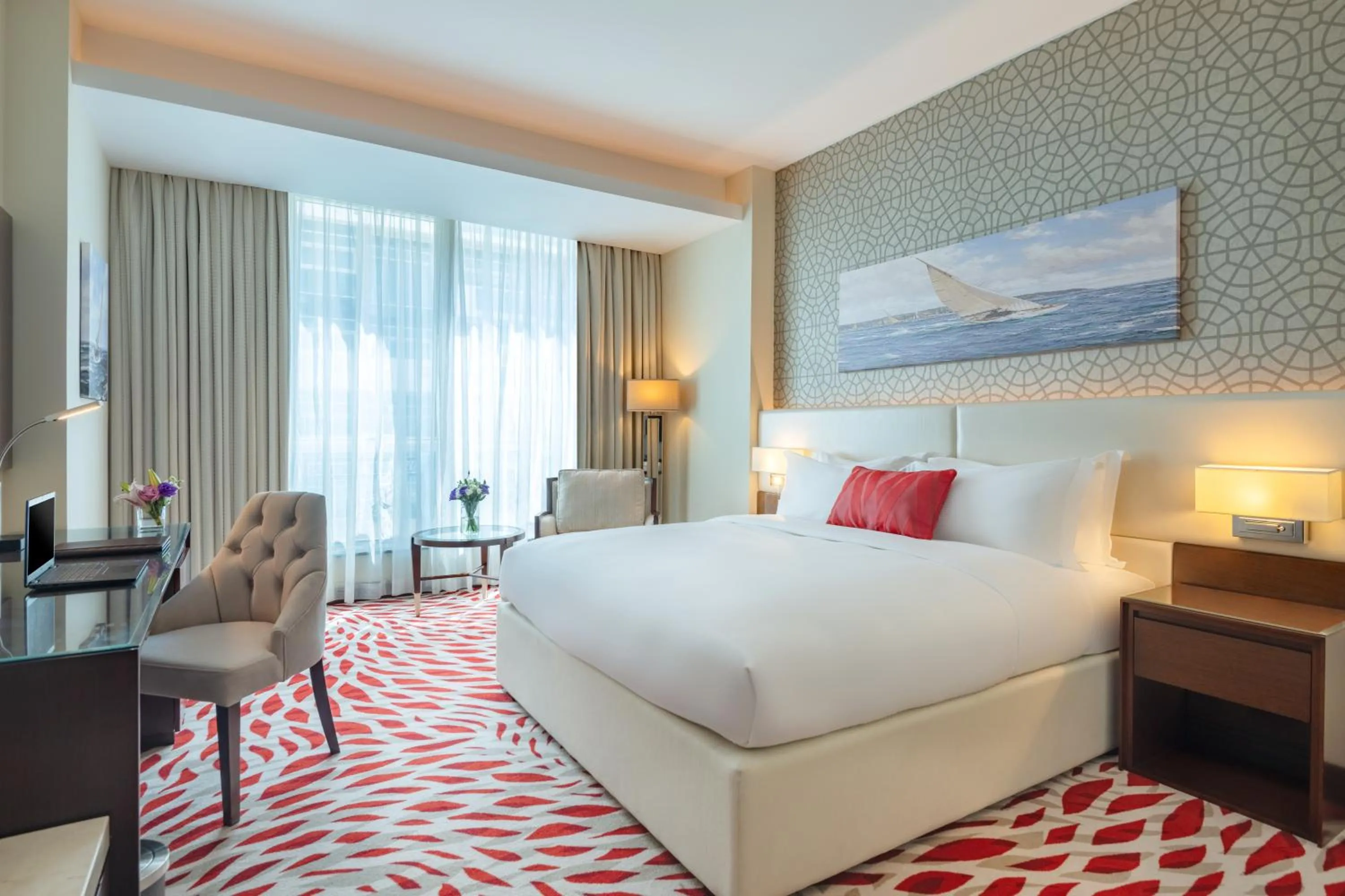  Family Connecting Room - King and Twin Beds in Riviera Rayhaan by Rotana Doha