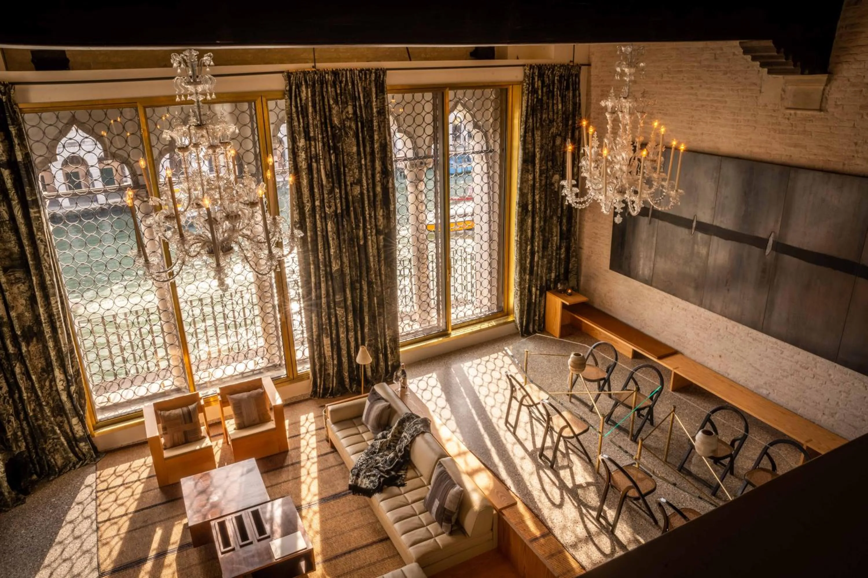 Suite with Balcony with Grand Canal and Rialto Bridge view in The Venice Venice Hotel