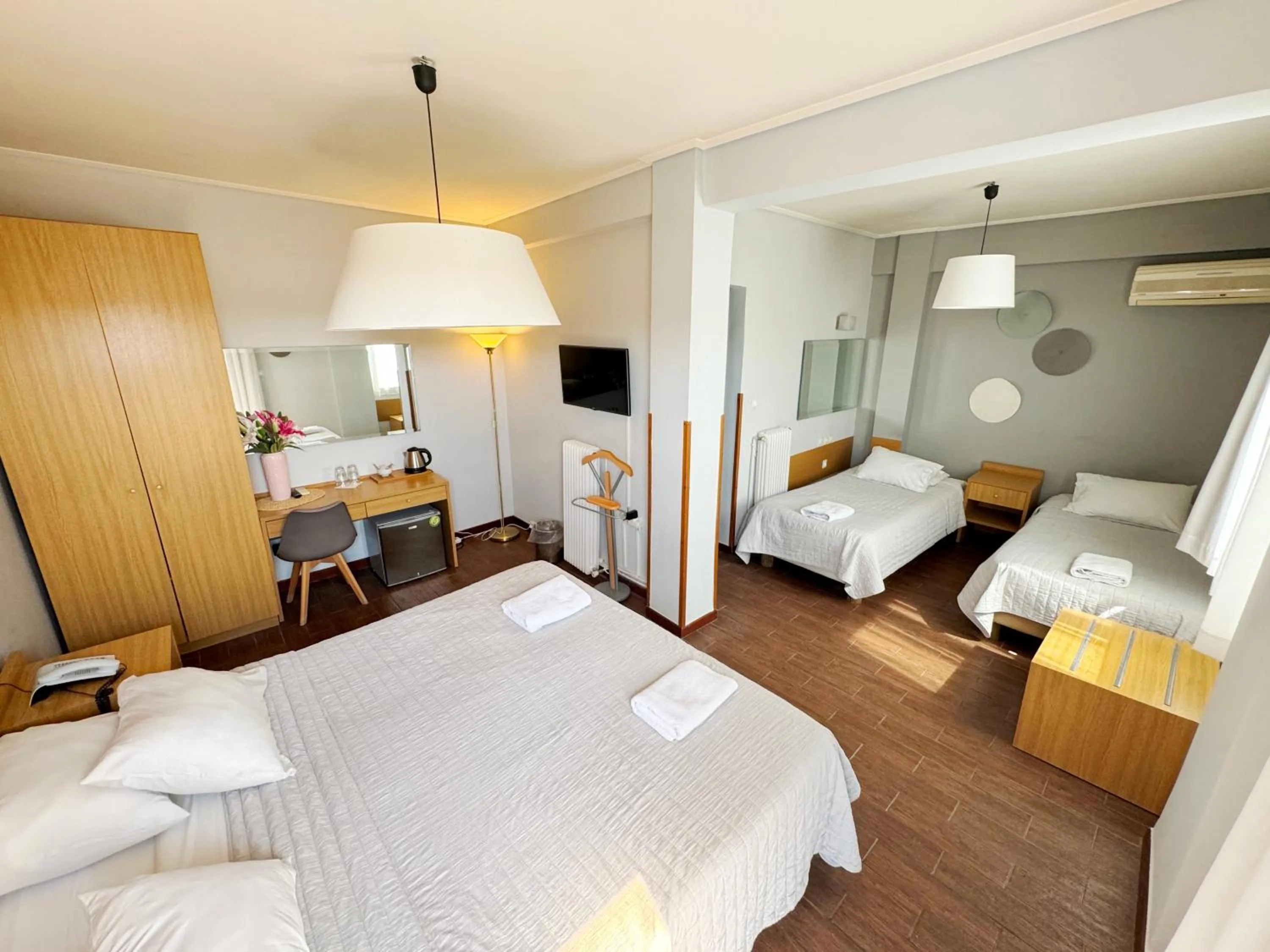 Quadruple Room in Myrto Hotel