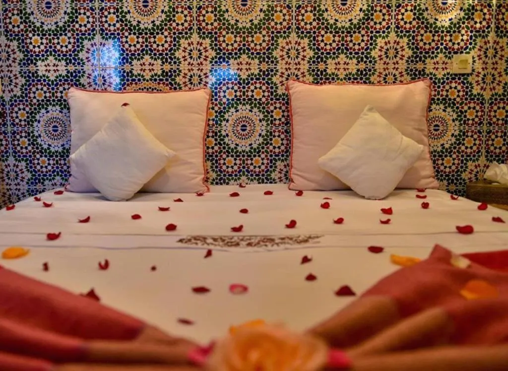 Double Room with Private Bathroom - single occupancy in riad dar saba shika