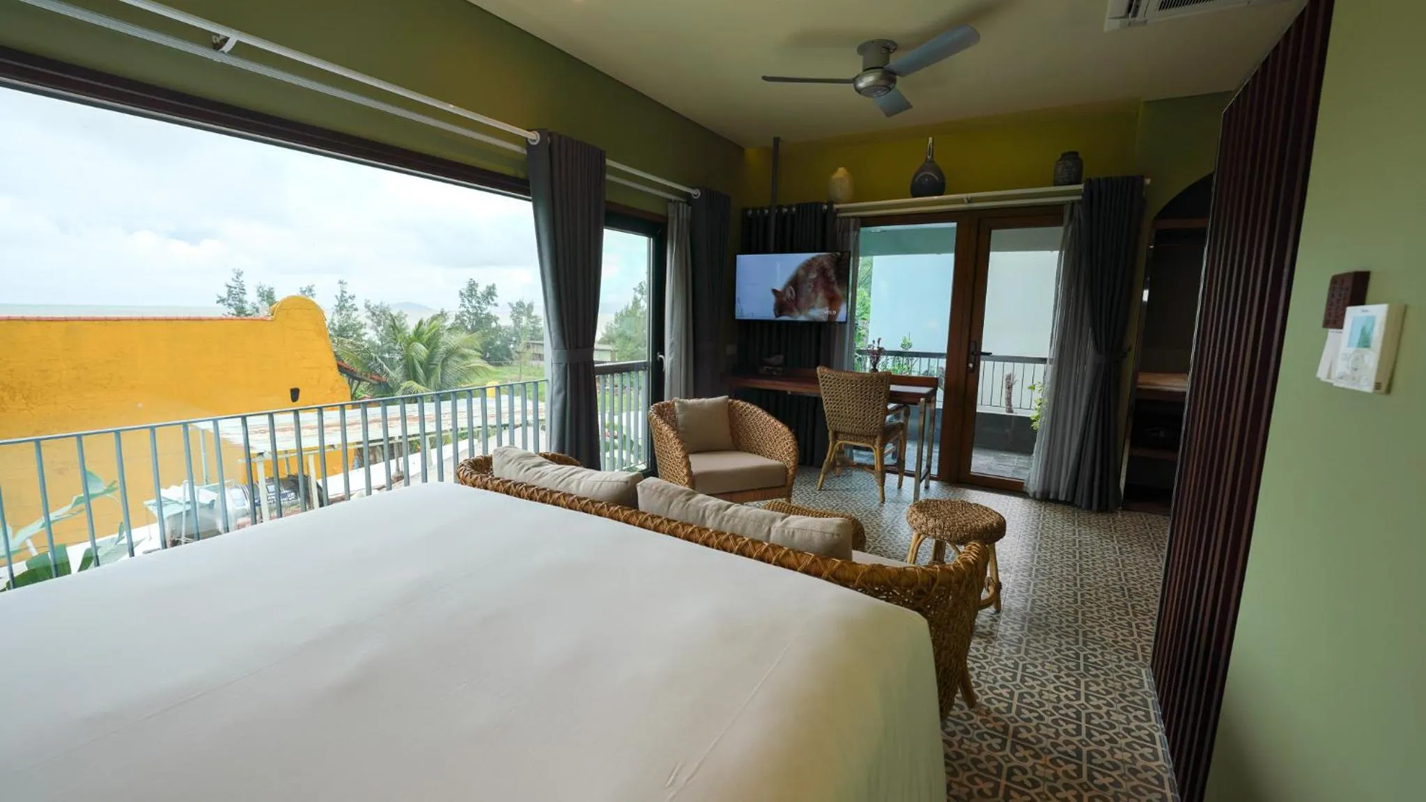 Family Room with Sea View in CHiEM HoiAn - The Beachside Boutique Hotel & Villa