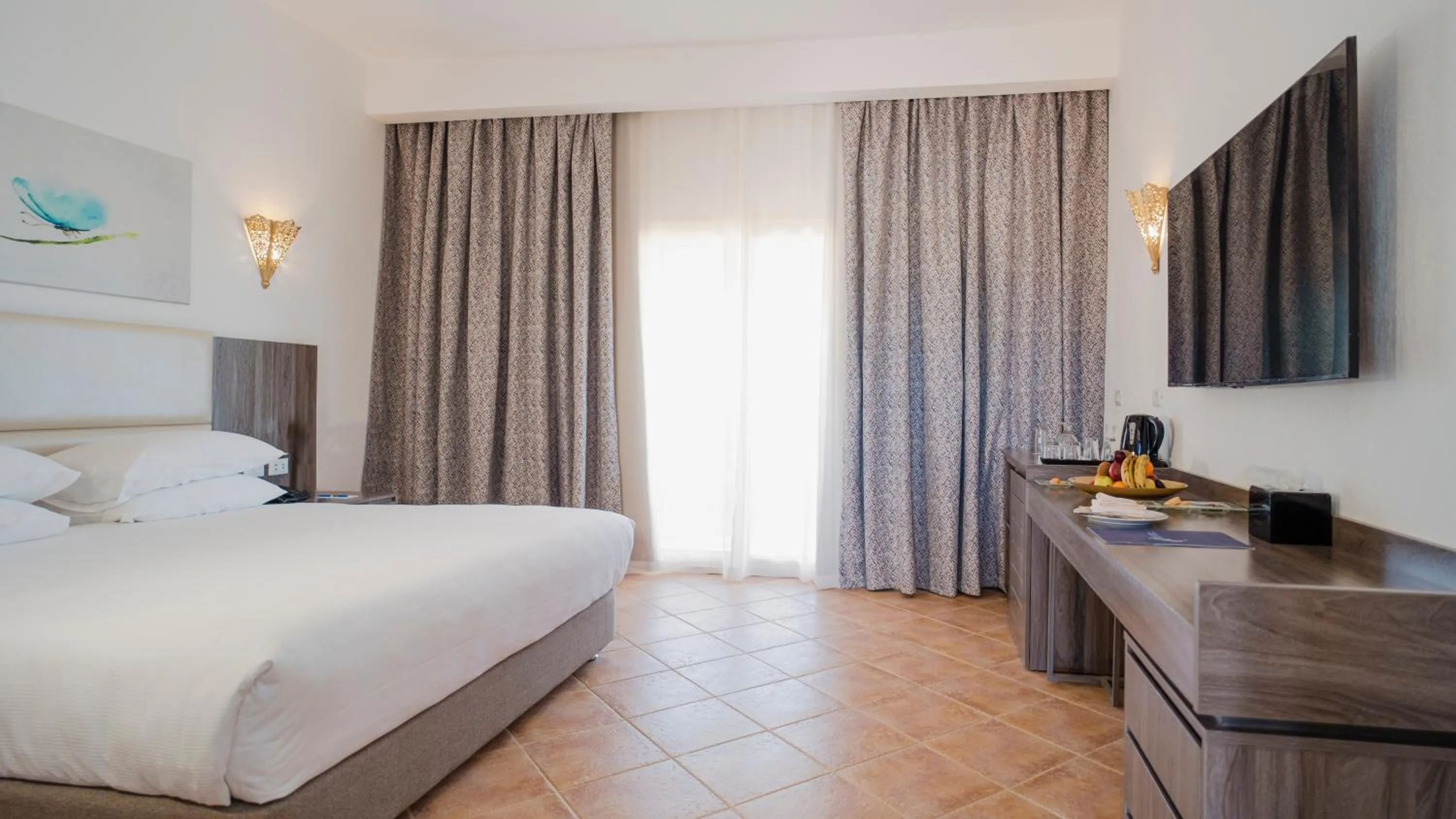 Deluxe Double or Twin Room with Sea View in Pickalbatros Villaggio Aqua Park - Portofino Marsa Alam