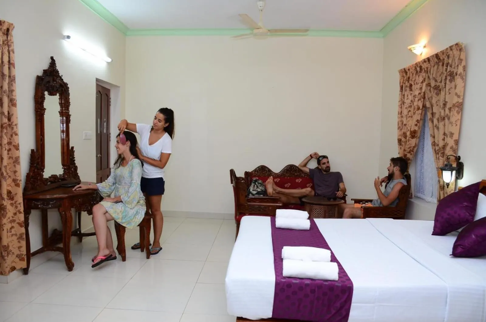 Deluxe Double Room (2 Adults + 1 Child) in Hawah Beach Resort Kovalom