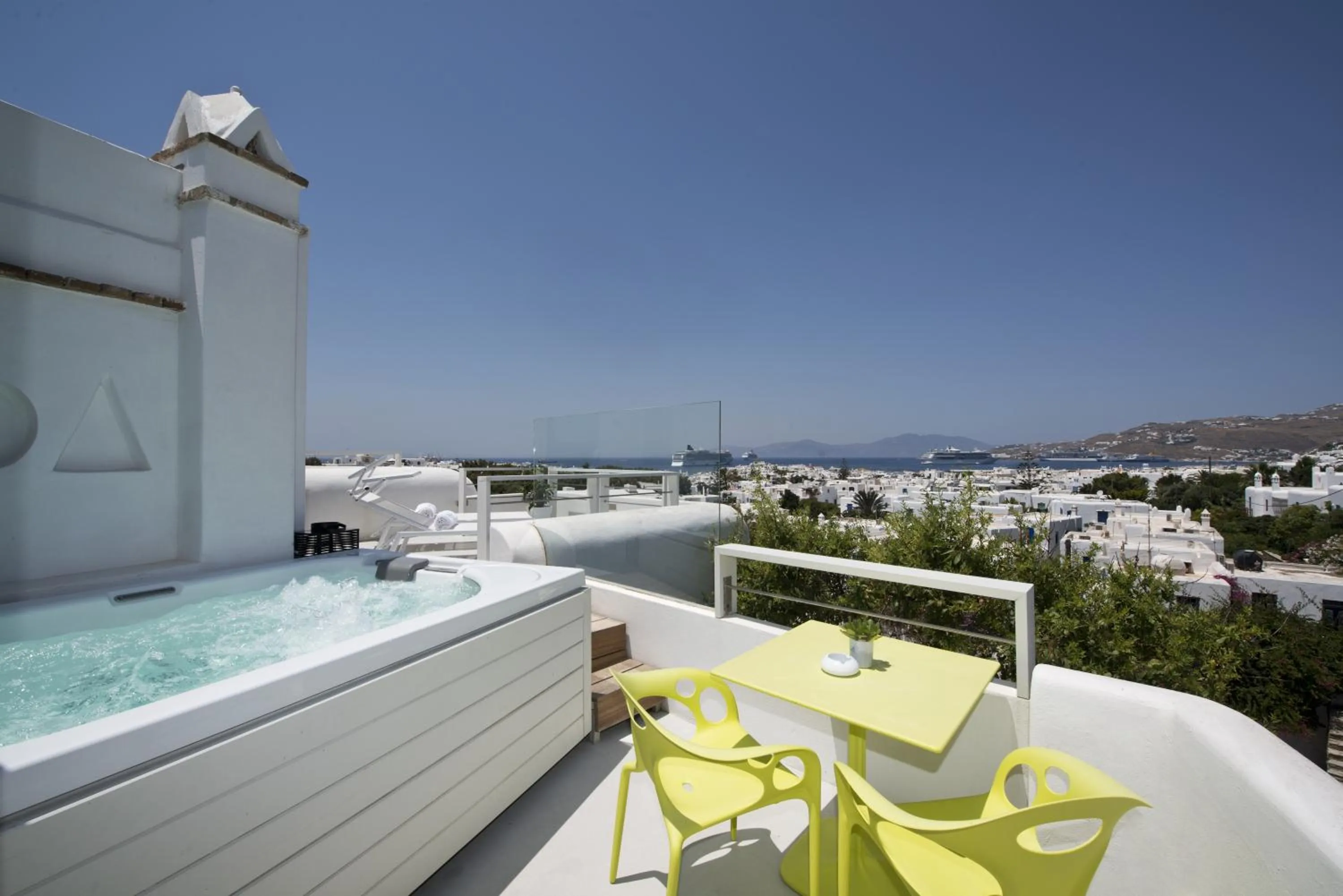 Executive Suite with Sea View in Semeli Hotel Mykonos