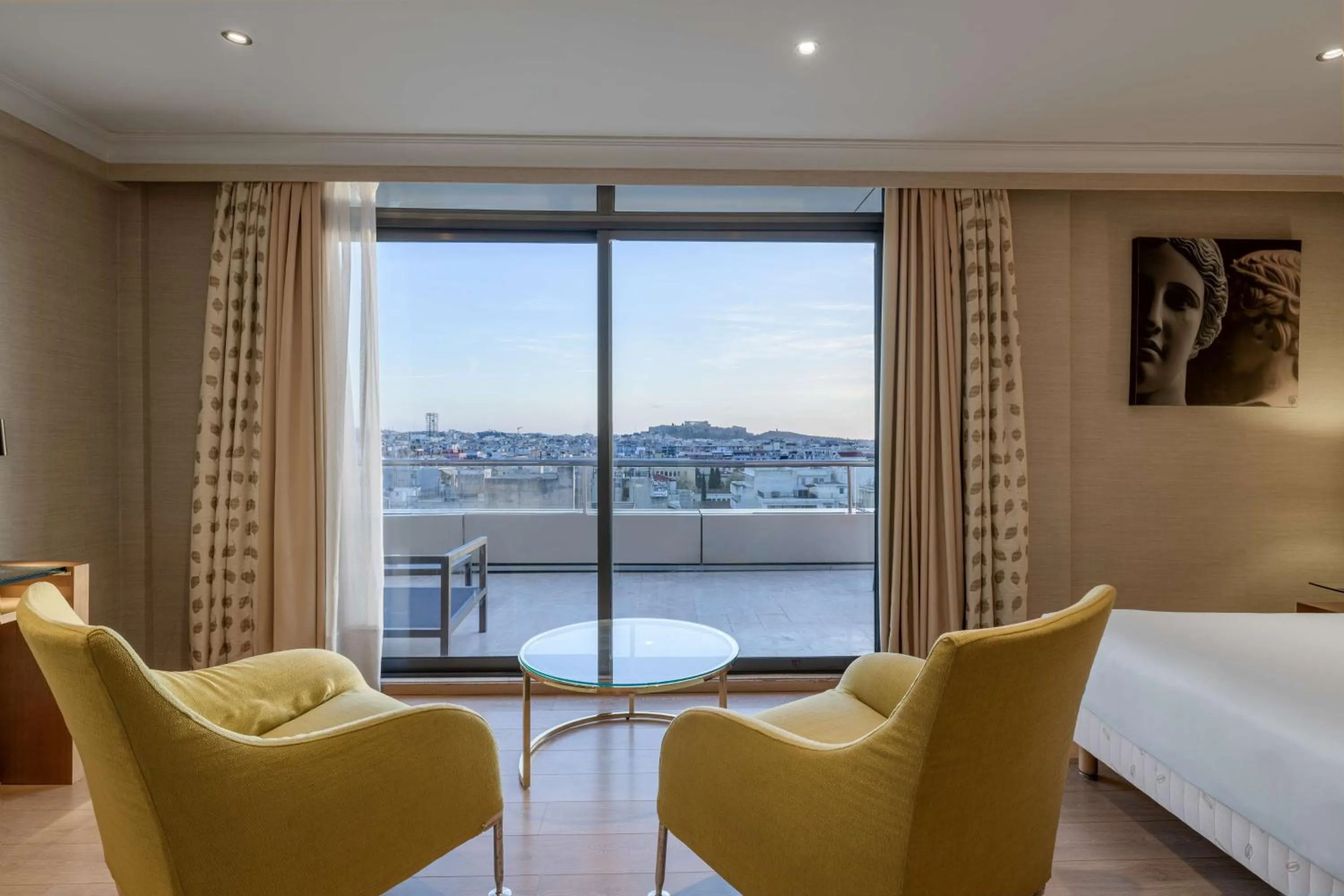 Premium Room with Acropolis View  in Radisson Blu Park Hotel Athens