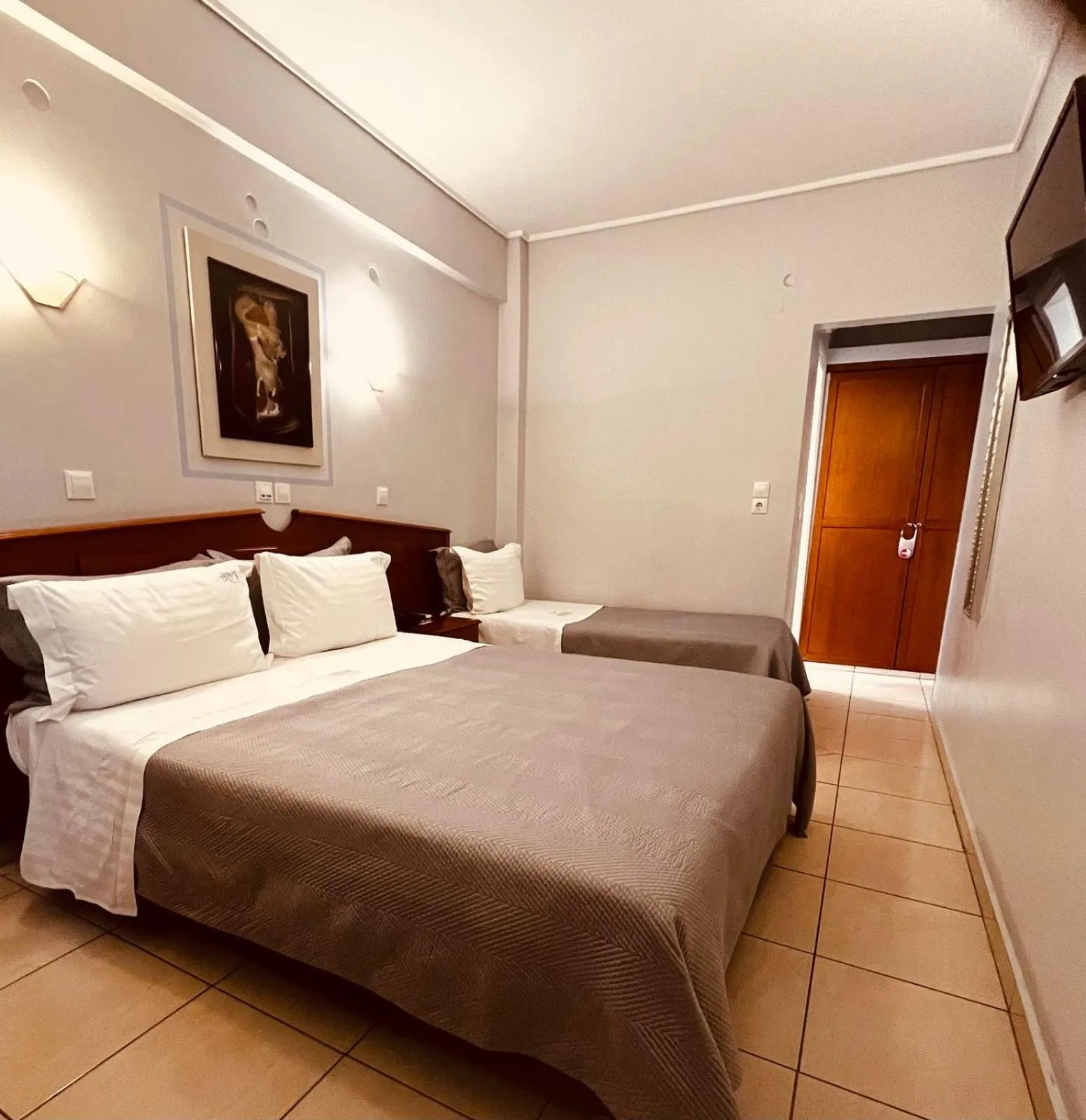 Double Room with Extra Bed (3 Adults) in Triton Hotel Piraeus