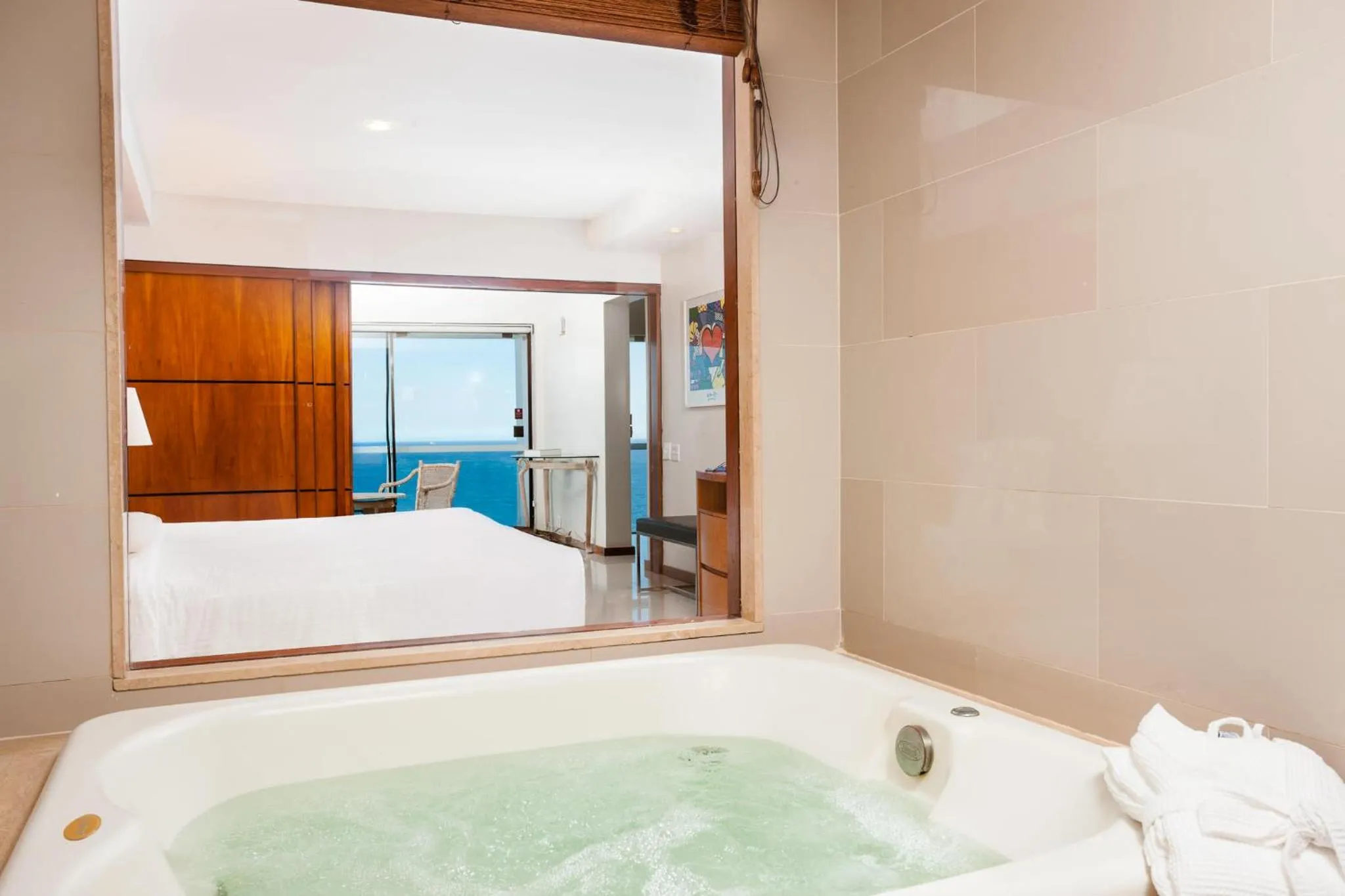 King Room with Sea View in Rio Othon Palace