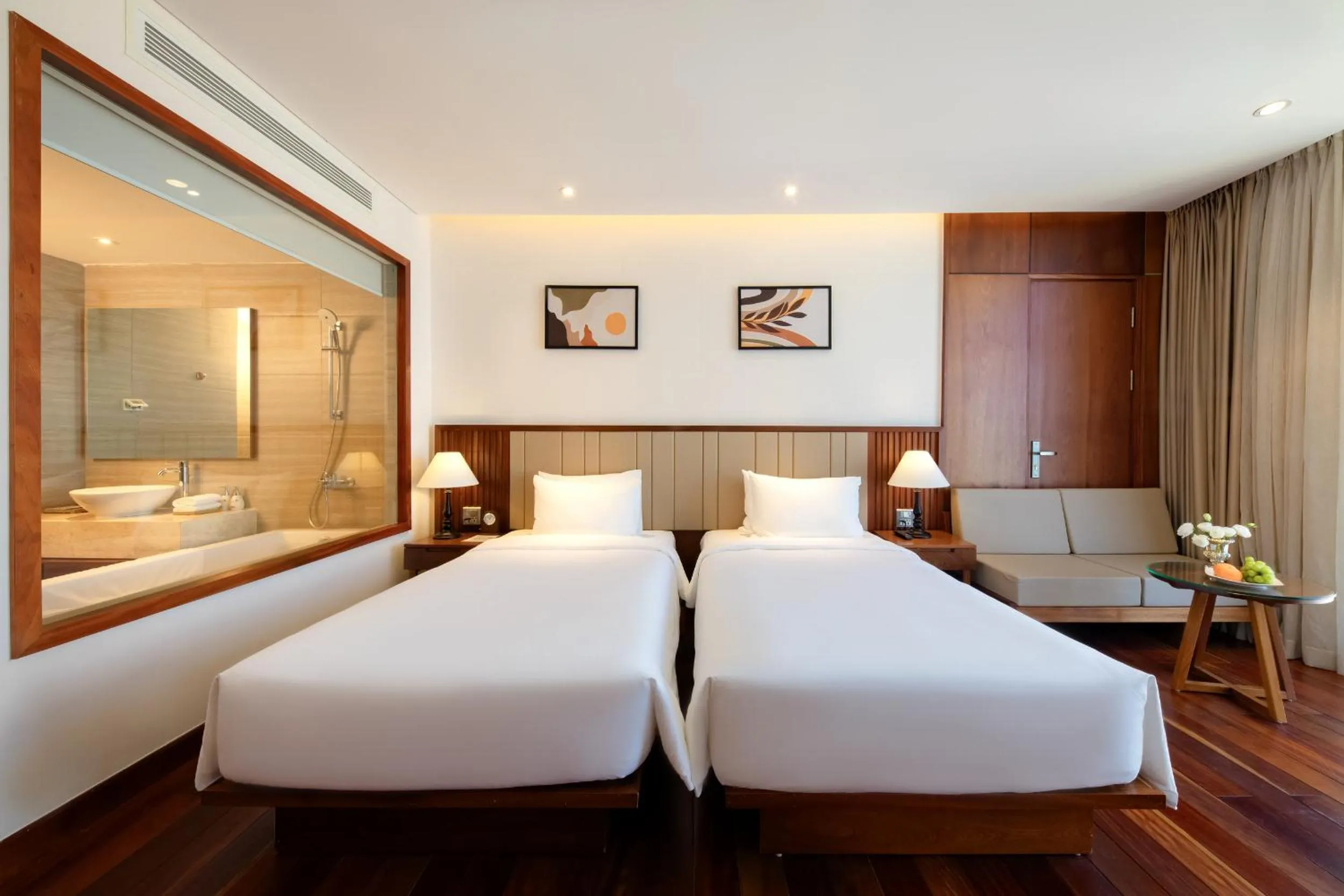 Grand Premier Twin with City View in Green Beach Hotel Nha Trang
