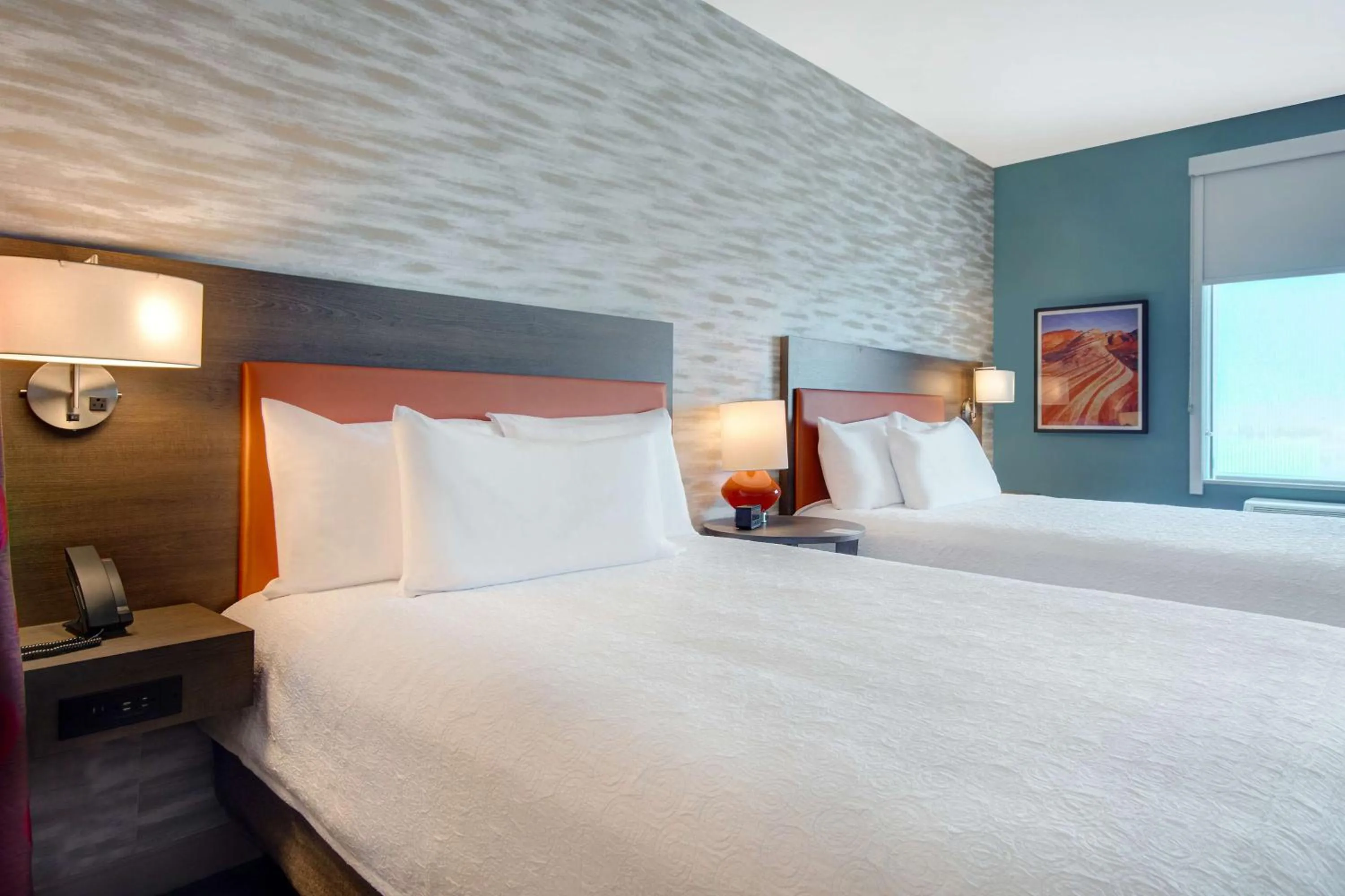 Studio Suite with Two Queen Beds - Hearing Access in Home2 Suites By Hilton Las Vegas North