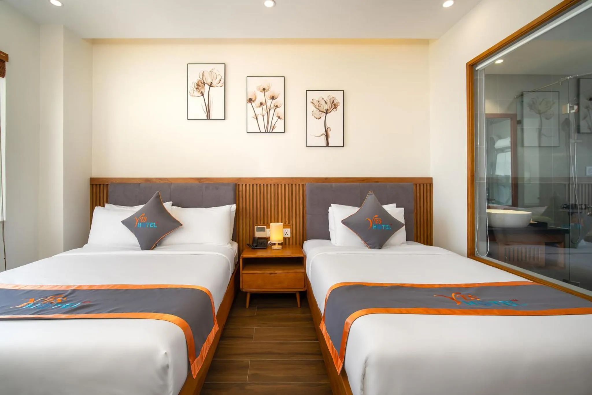 Deluxe Twin Room in Yes Hotel Đà Nẵng