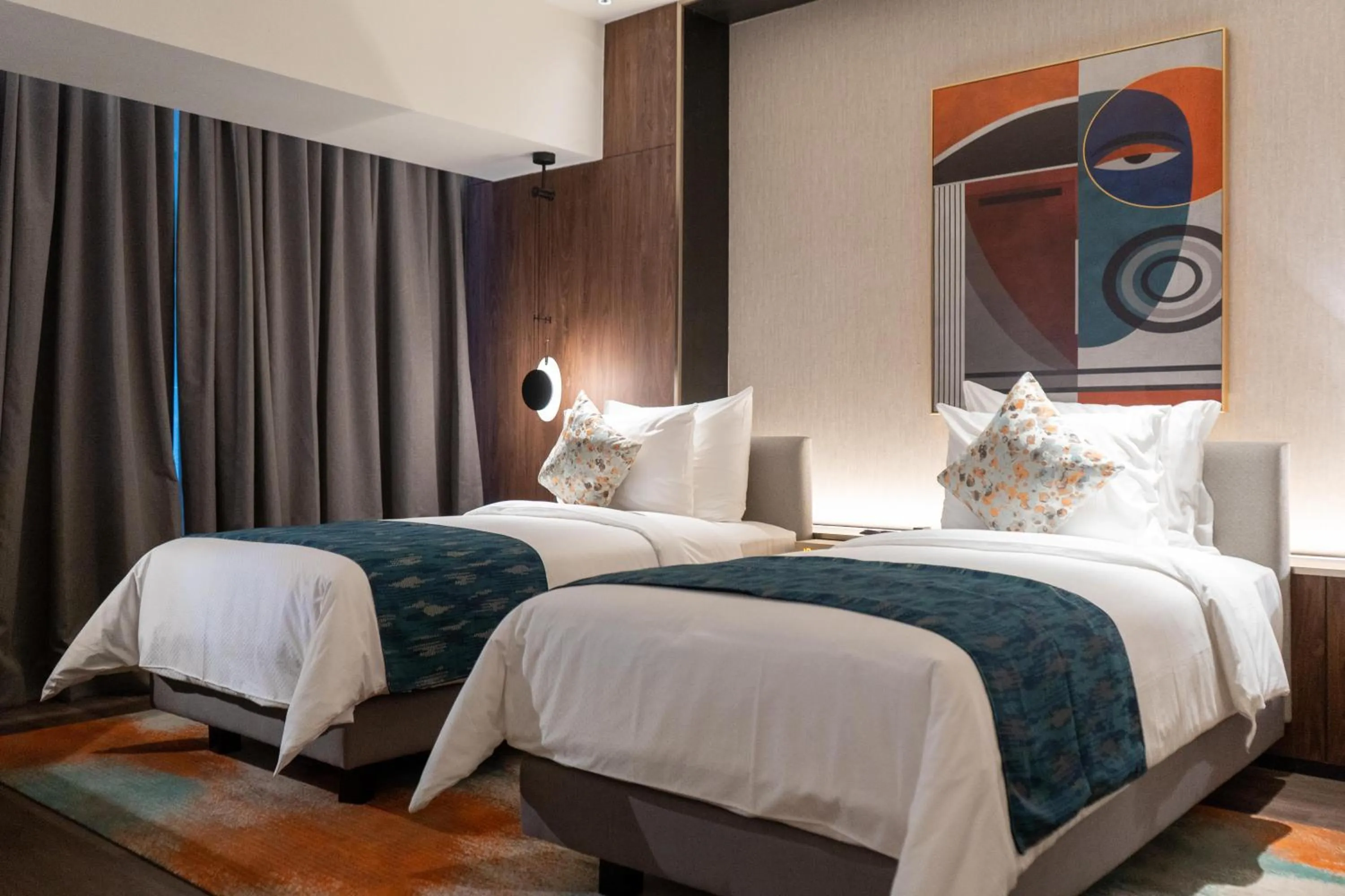 One-Bedroom Deluxe Twin in Herloom Hotel & Residence BSD Tangerang