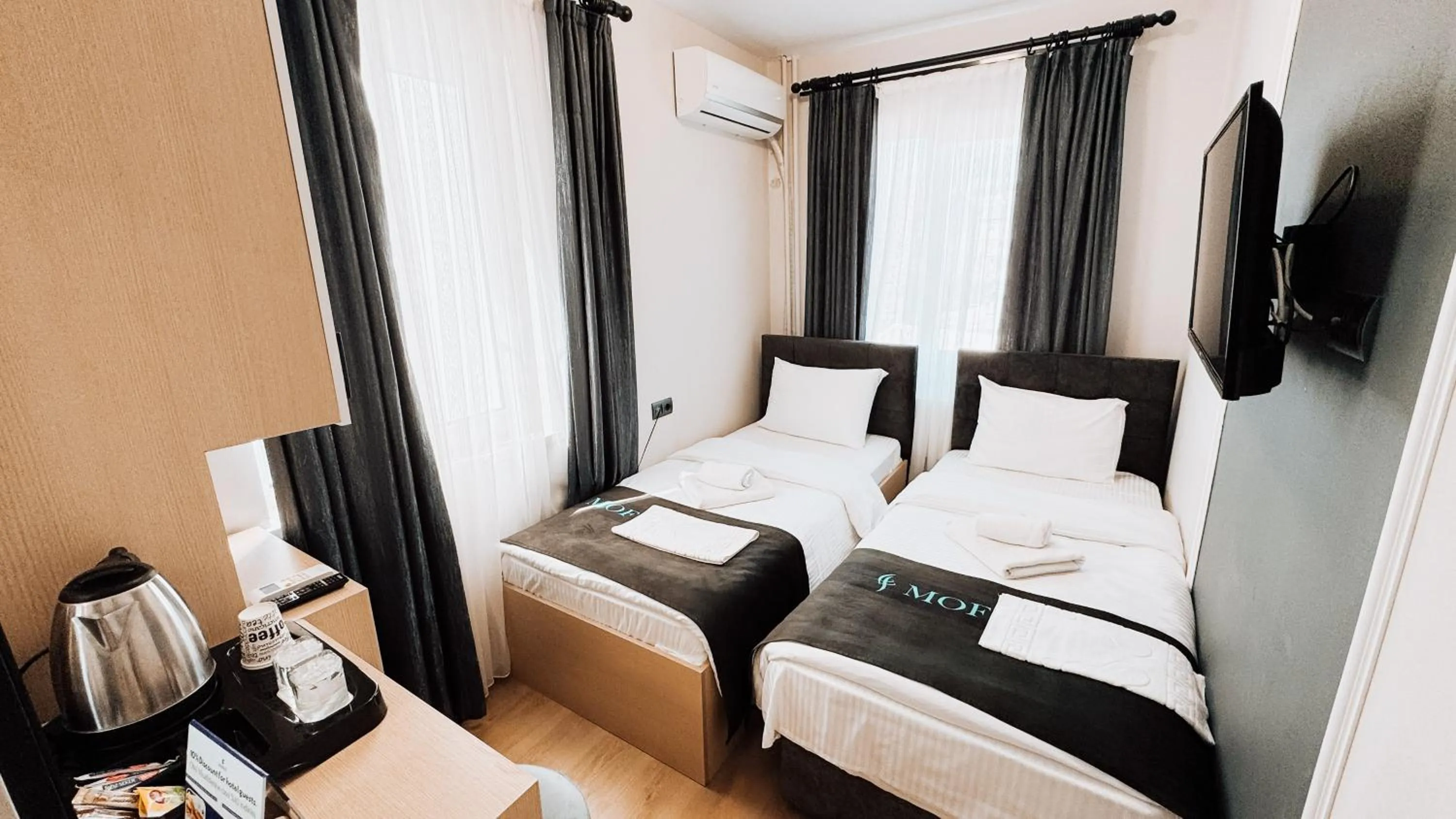 Budget Twin Room in MOF Comfort Edirne