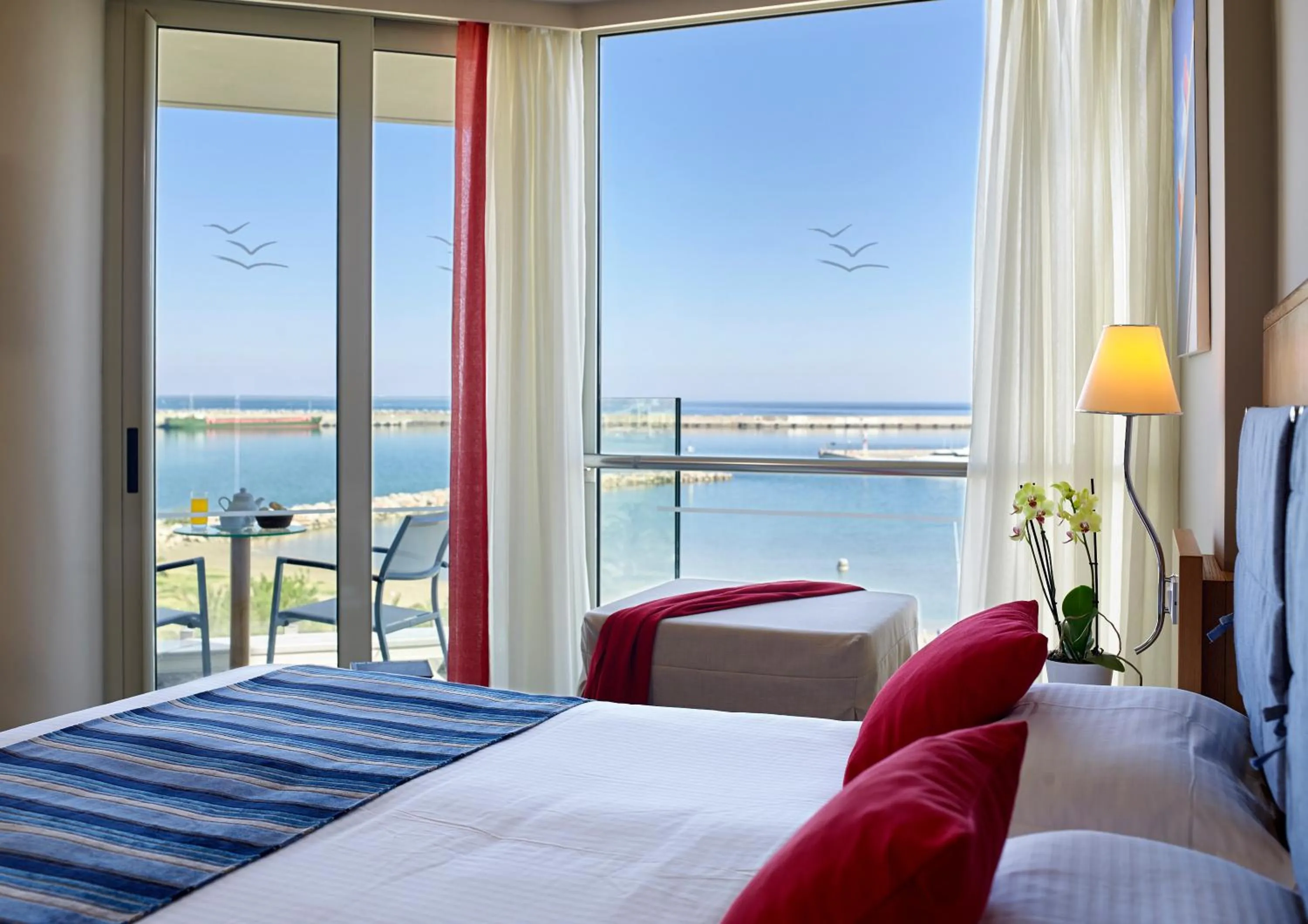 Double Room with Sea View in Kyma Suites Beach Hotel