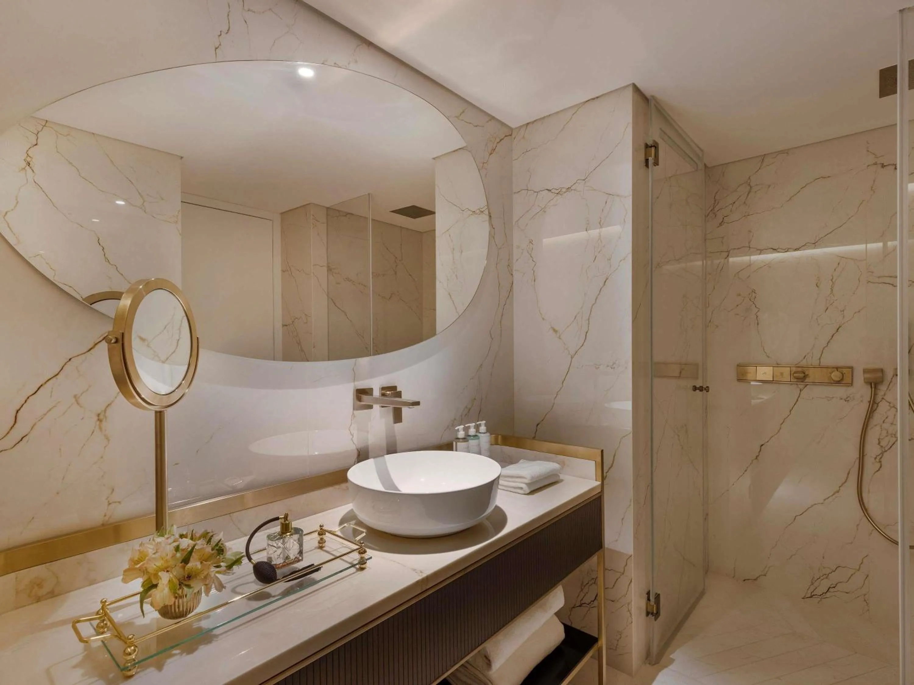 Terrace Room with One King Bed or Twin Beds - Garden Side in Theatron Jerusalem Hotel & Spa - MGallery Collection