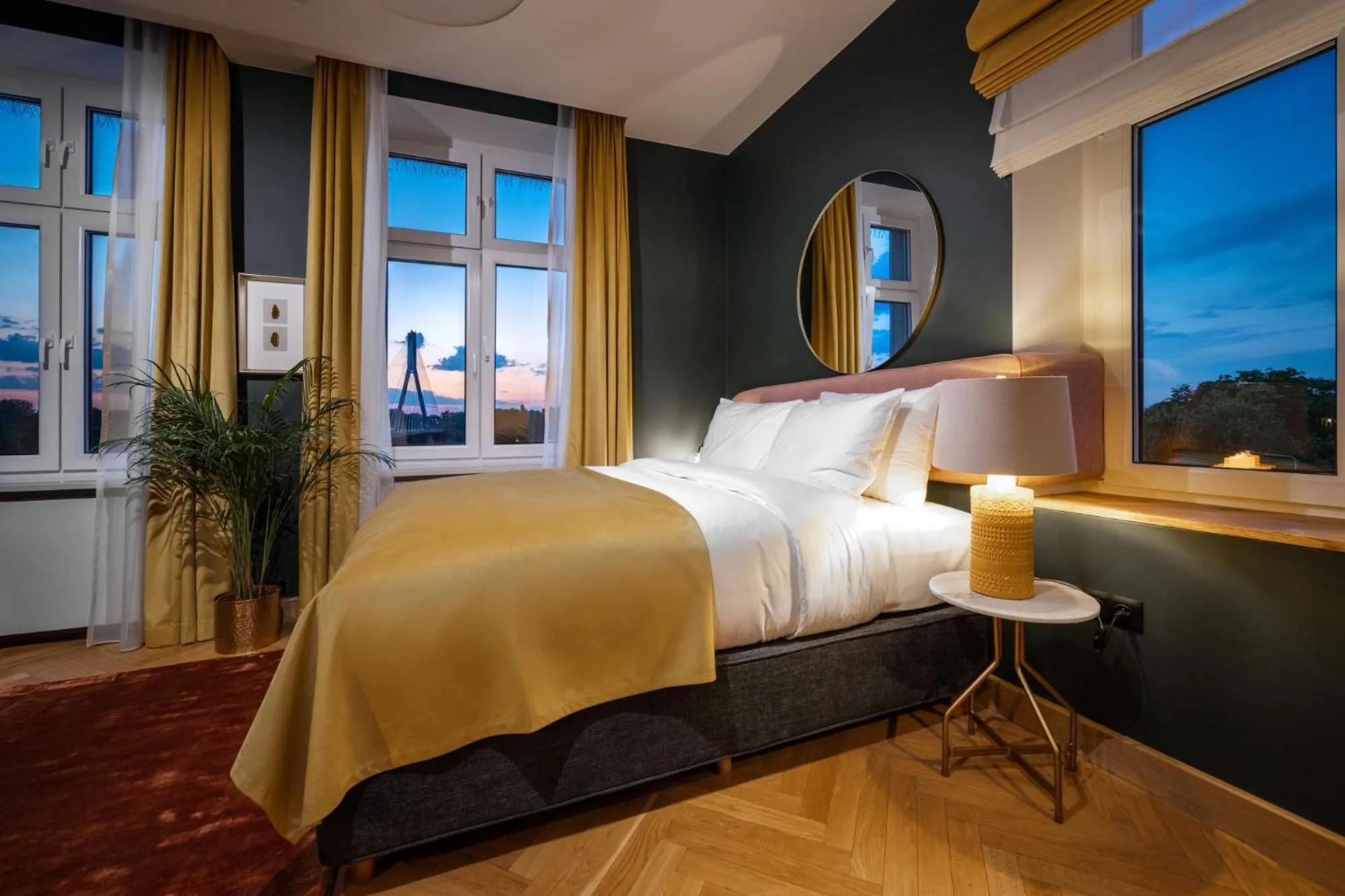 Deluxe Double Room with queen size bed in Sava Boutique Hotel