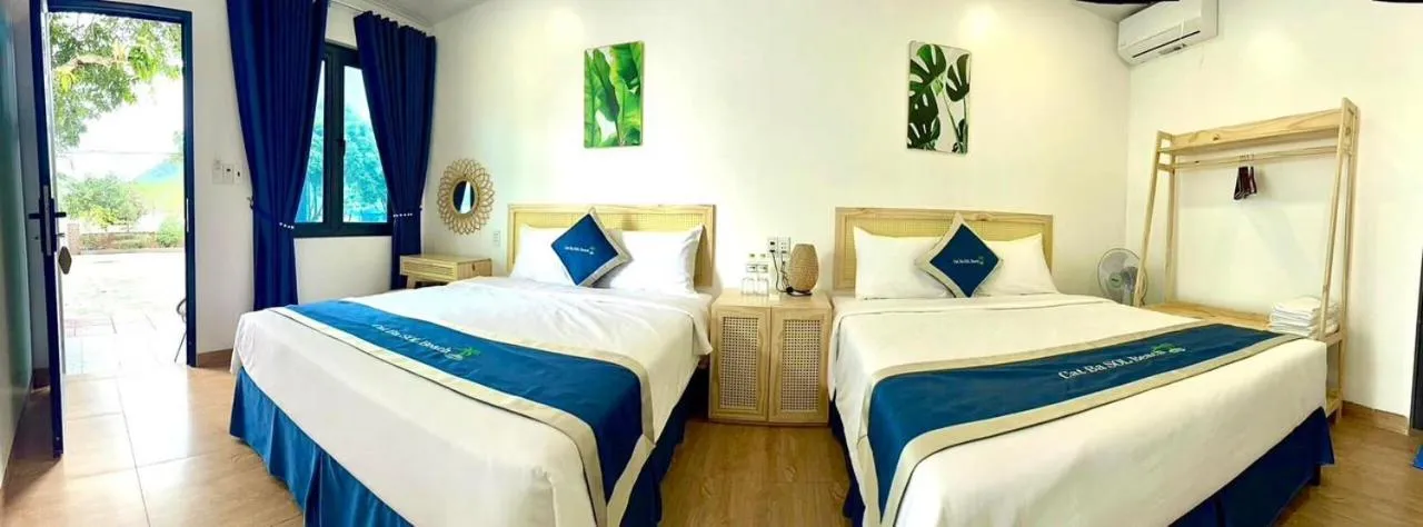 Quadruple Room with Sea View in Cat Ba SOL Beach