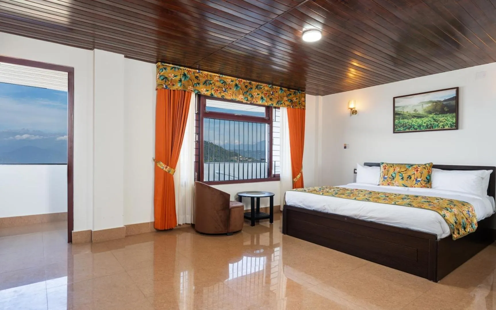 Premium Room with Balcony, Mountain & River View in Summit Sherpa Mountain Hotel & Spa