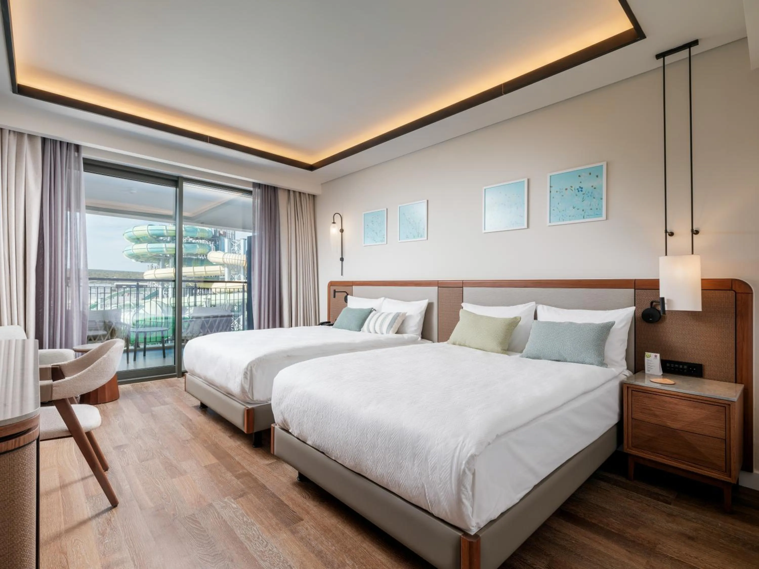 Deluxe Double 4 Room Adventure Park View 2+2 (Family Zone) in Anda Barut Collection - Ultra All Inclusive