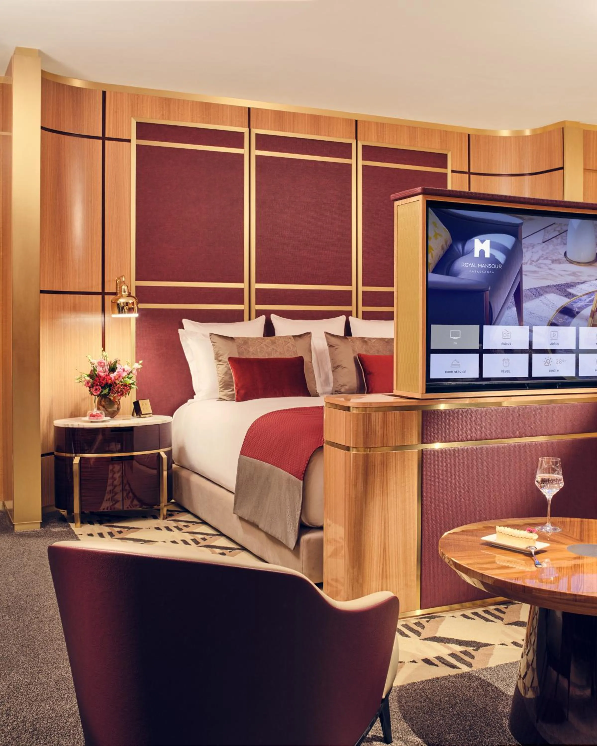 Corner Room in Royal Mansour Casablanca