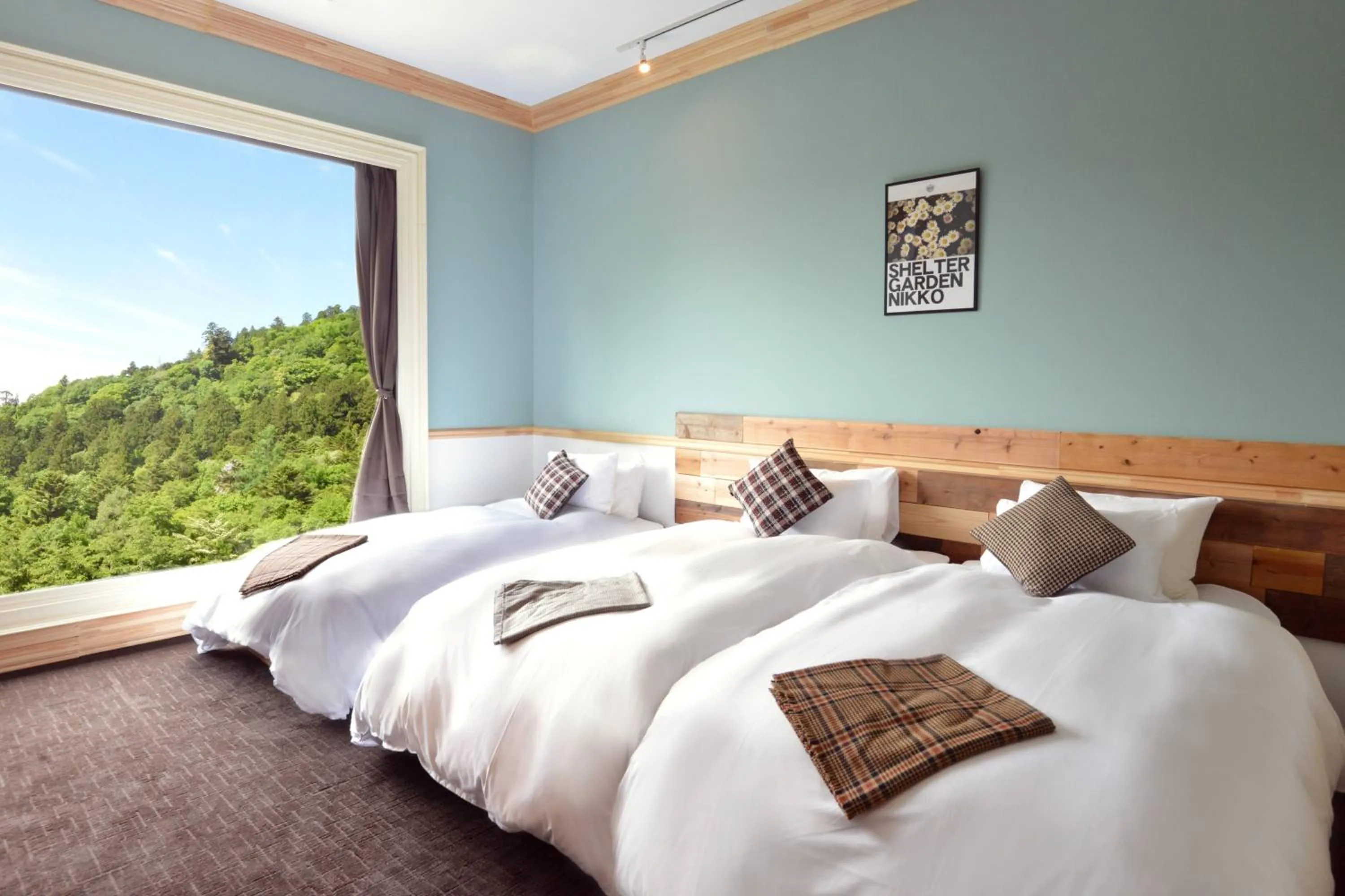 Triple Room with River View in Shelter Garden Nikko