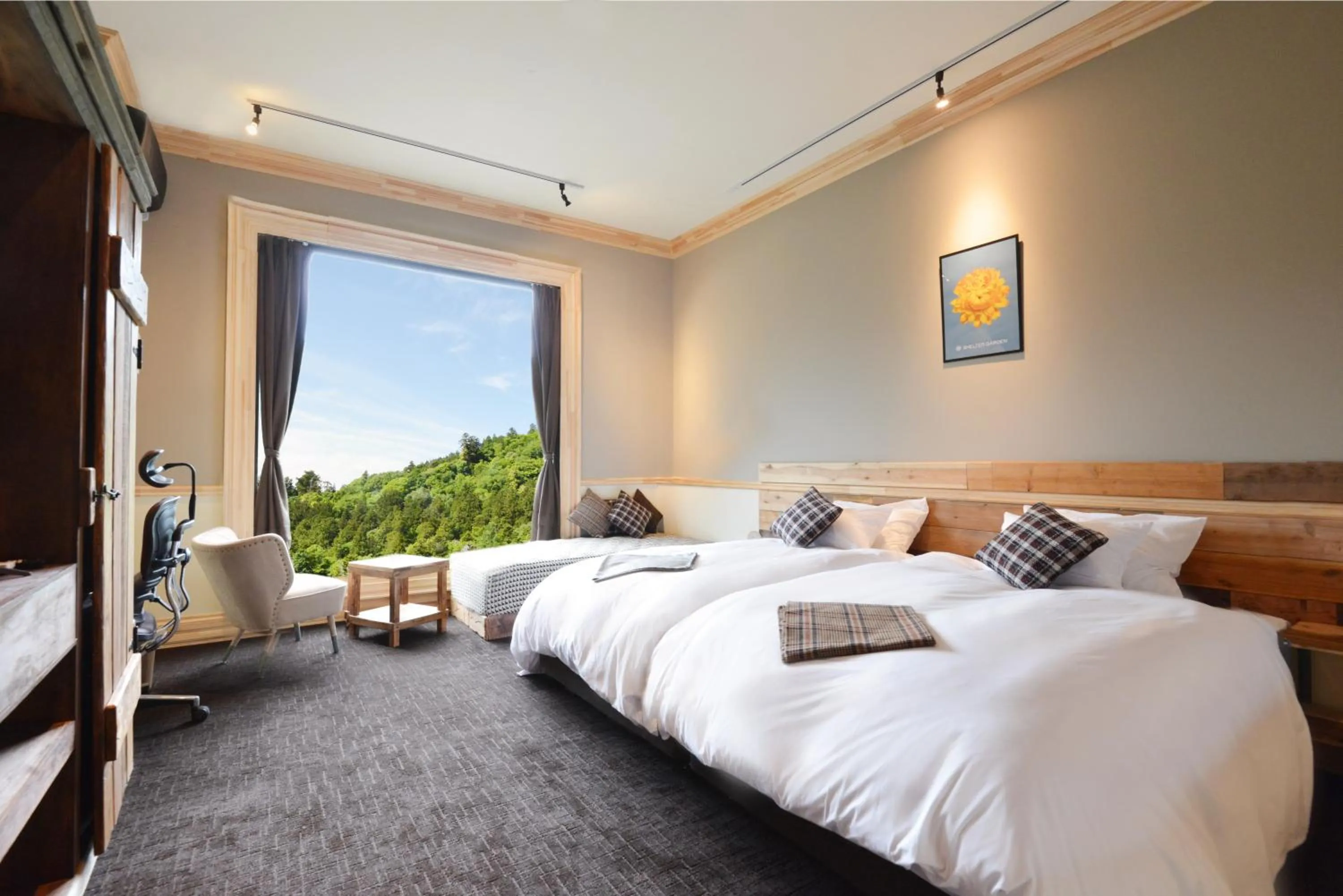 Standard King Room with River View in Shelter Garden Nikko