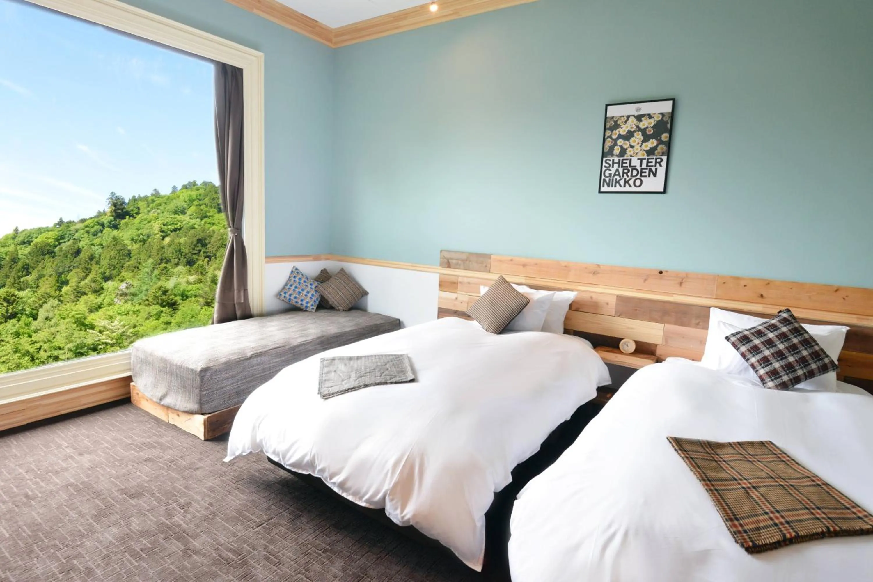 Standard Twin Room with River View in Shelter Garden Nikko