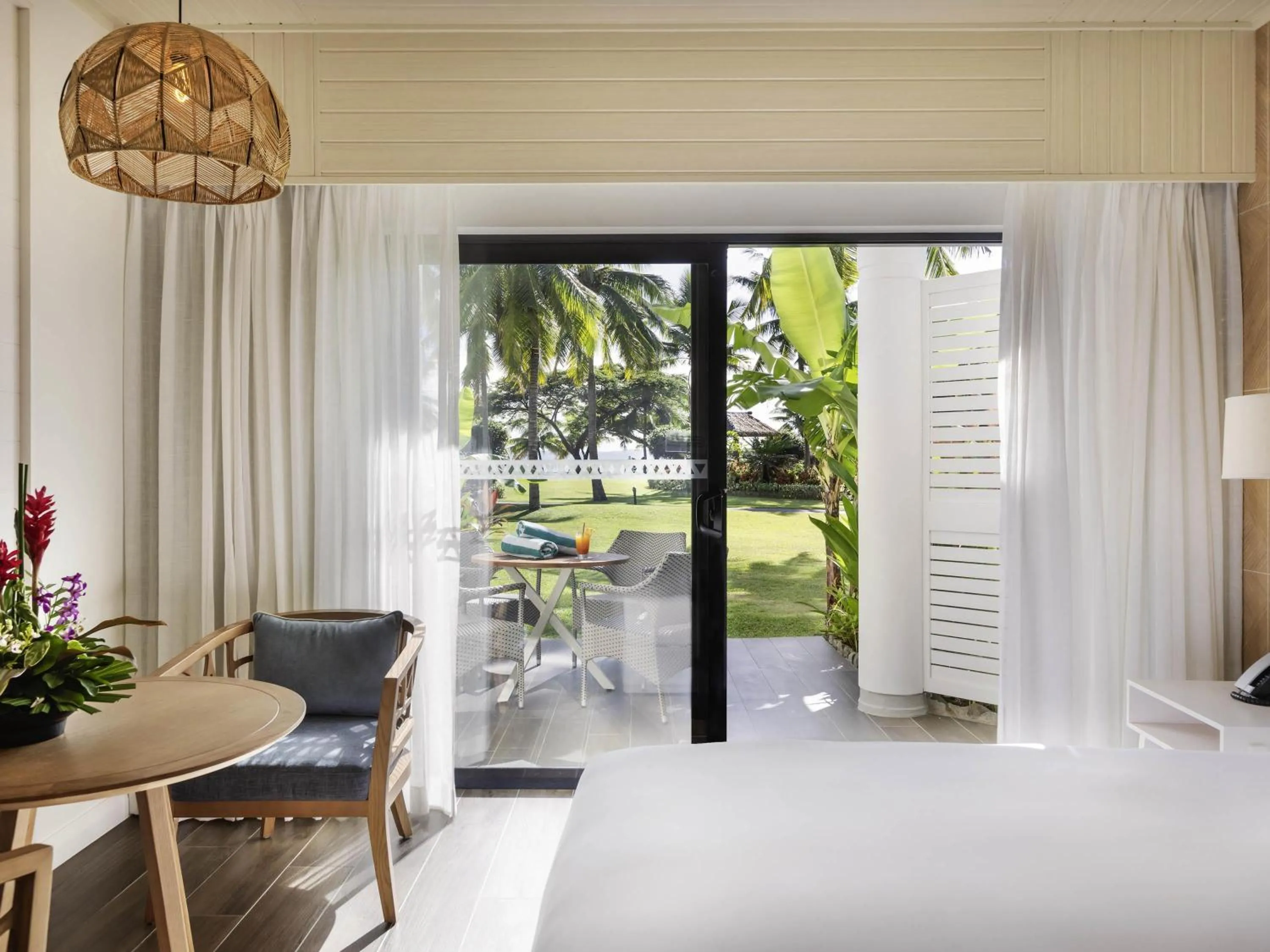 Luxury Family Room with One Queen and Two Tier Bunk Bed in Sofitel Fiji Resort & Spa