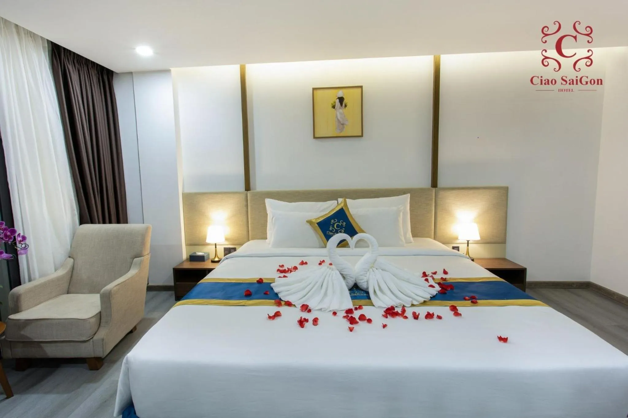 King Suite in Ciao Saigon 2 Hotel