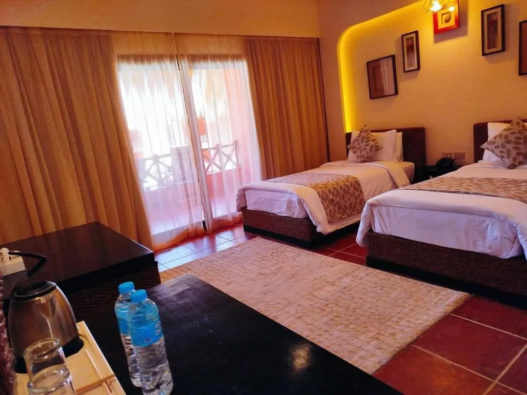Double or Twin Room with Garden View in Amarina Jannah Resort & Aqua Park Marsa Alam