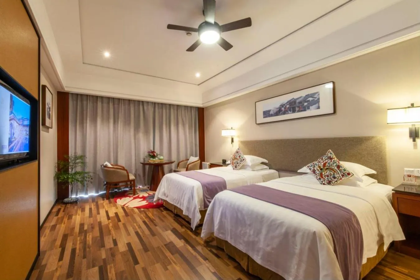 Deluxe Twin Room in Luoxingge SSAW Boutiquel Hotel