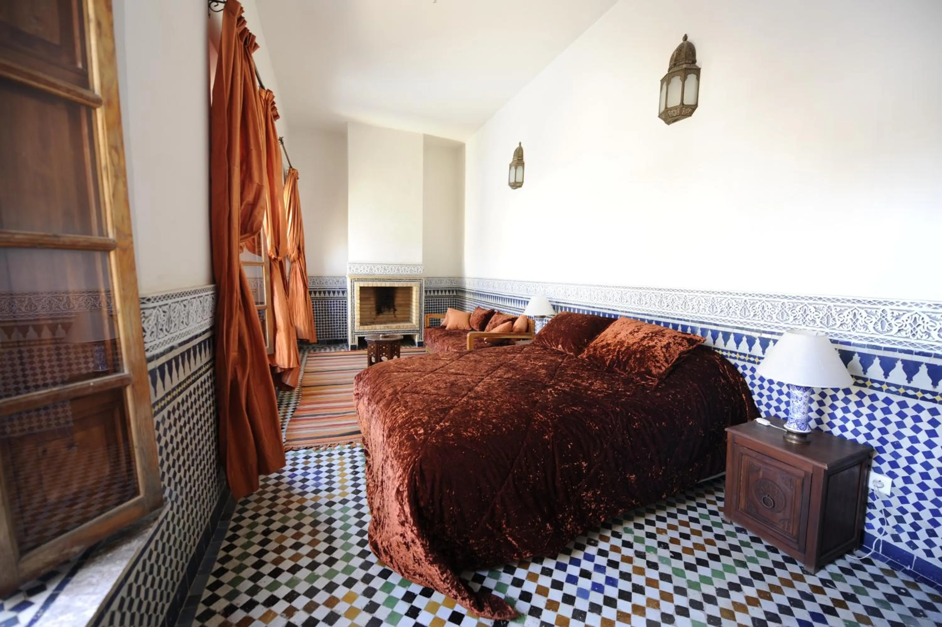 Triple Room with Private Bathroom - single occupancy in Riad Au 20 Jasmins