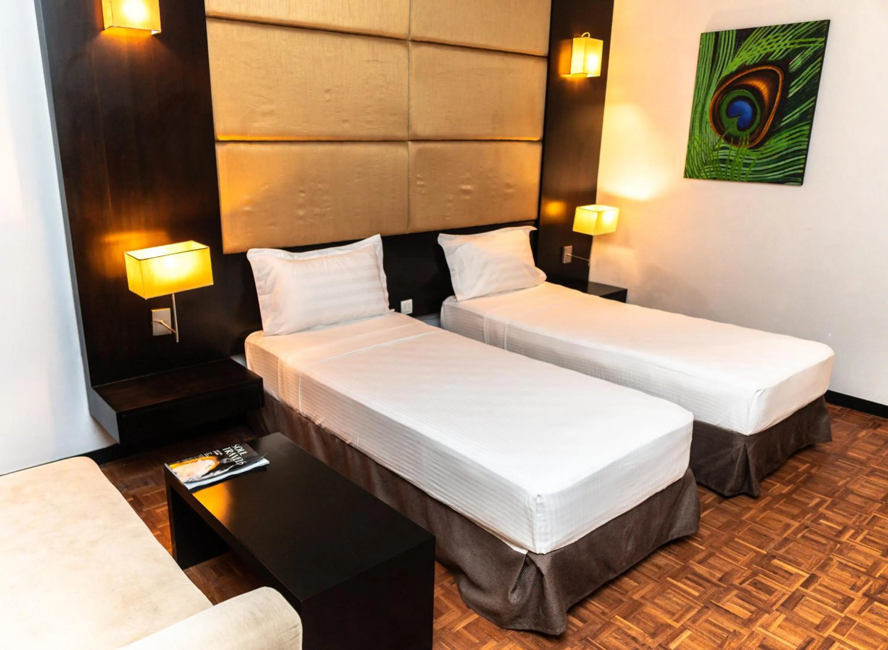 Deluxe Twin Room with Sea View - single occupancy in Peacock Beach Resort and Spa