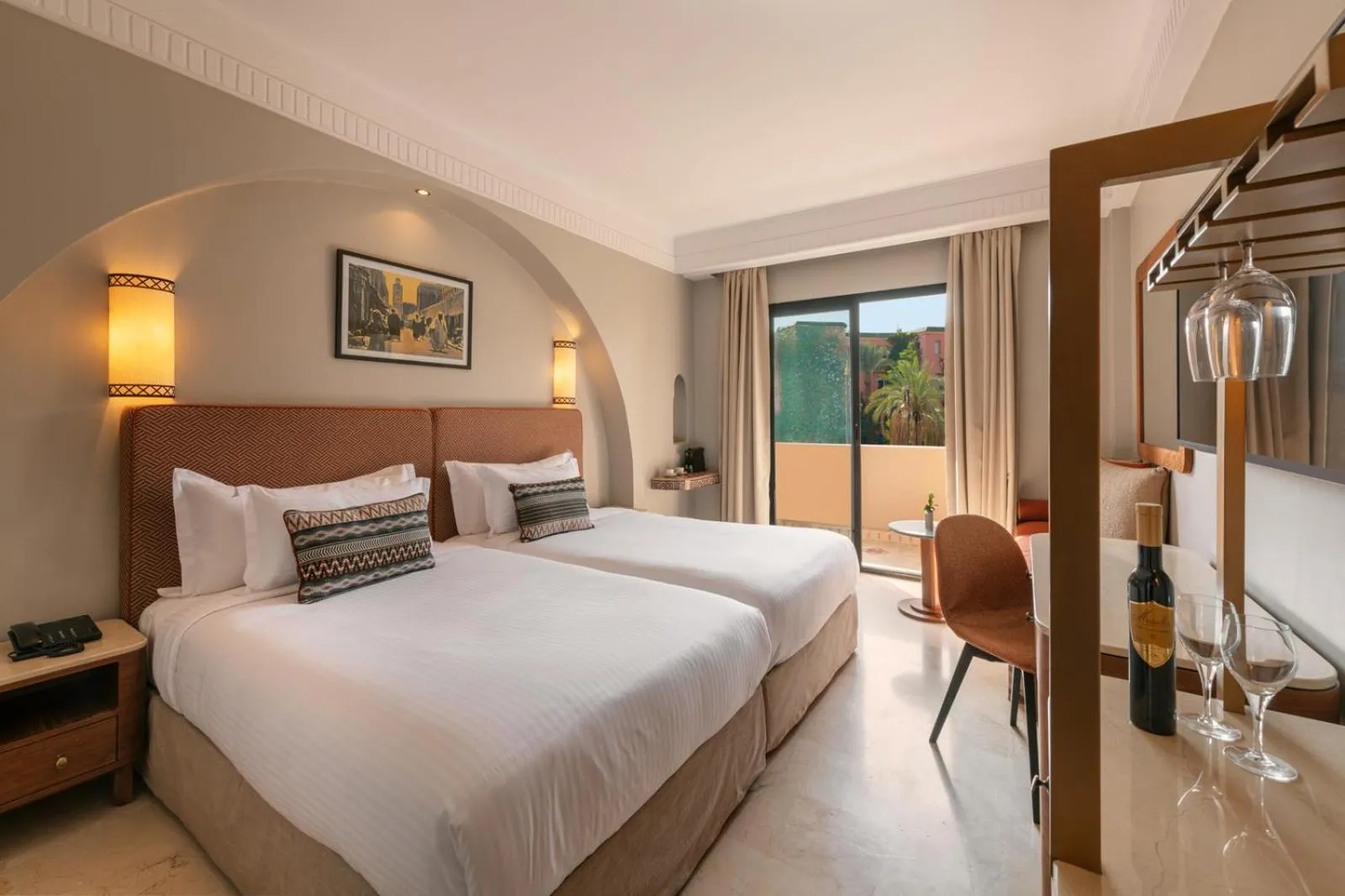 Superior Twin Room in Hivernage Marrakech
