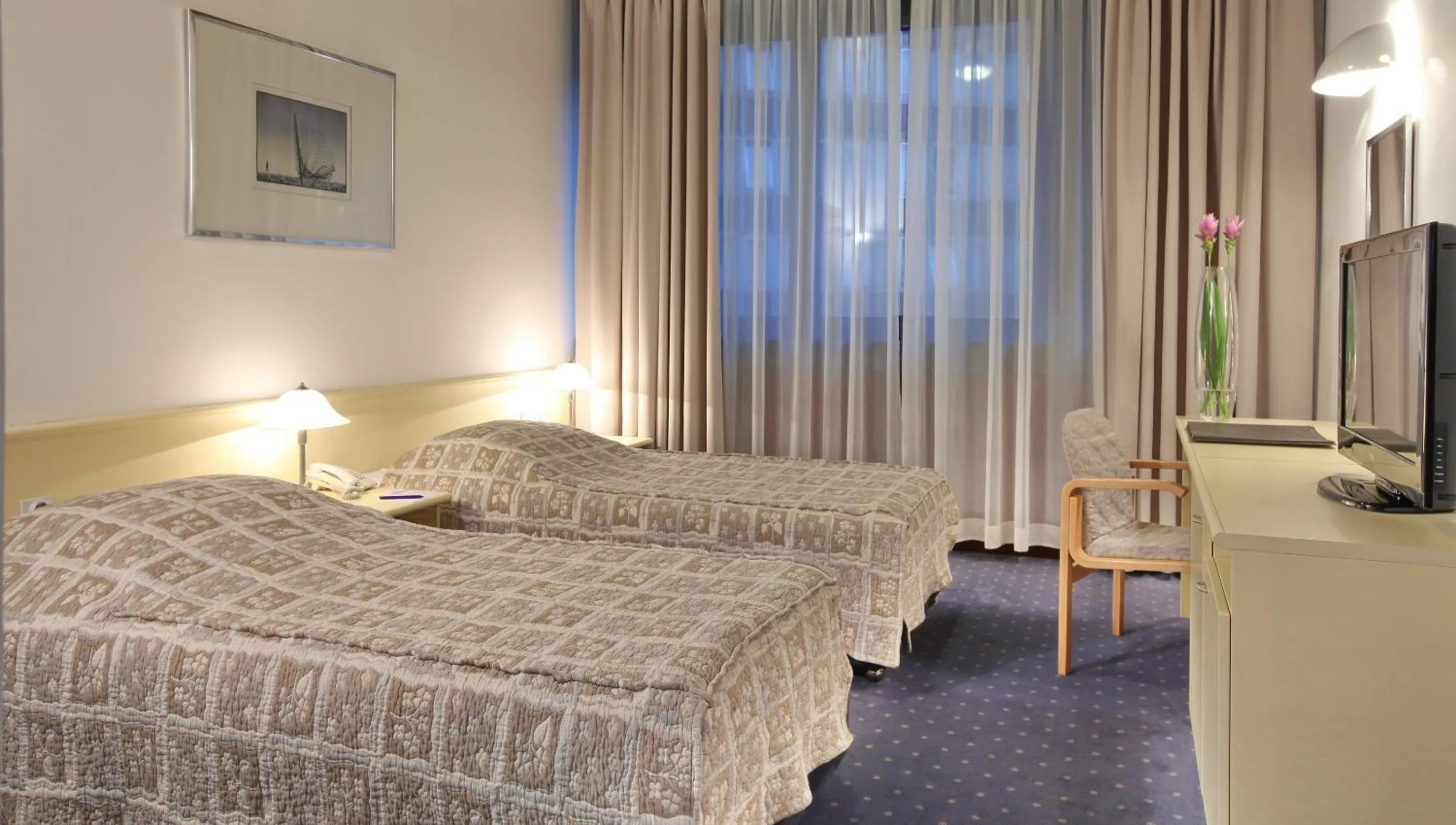 Twin Room - single occupancy in Hotel Slavija Lux