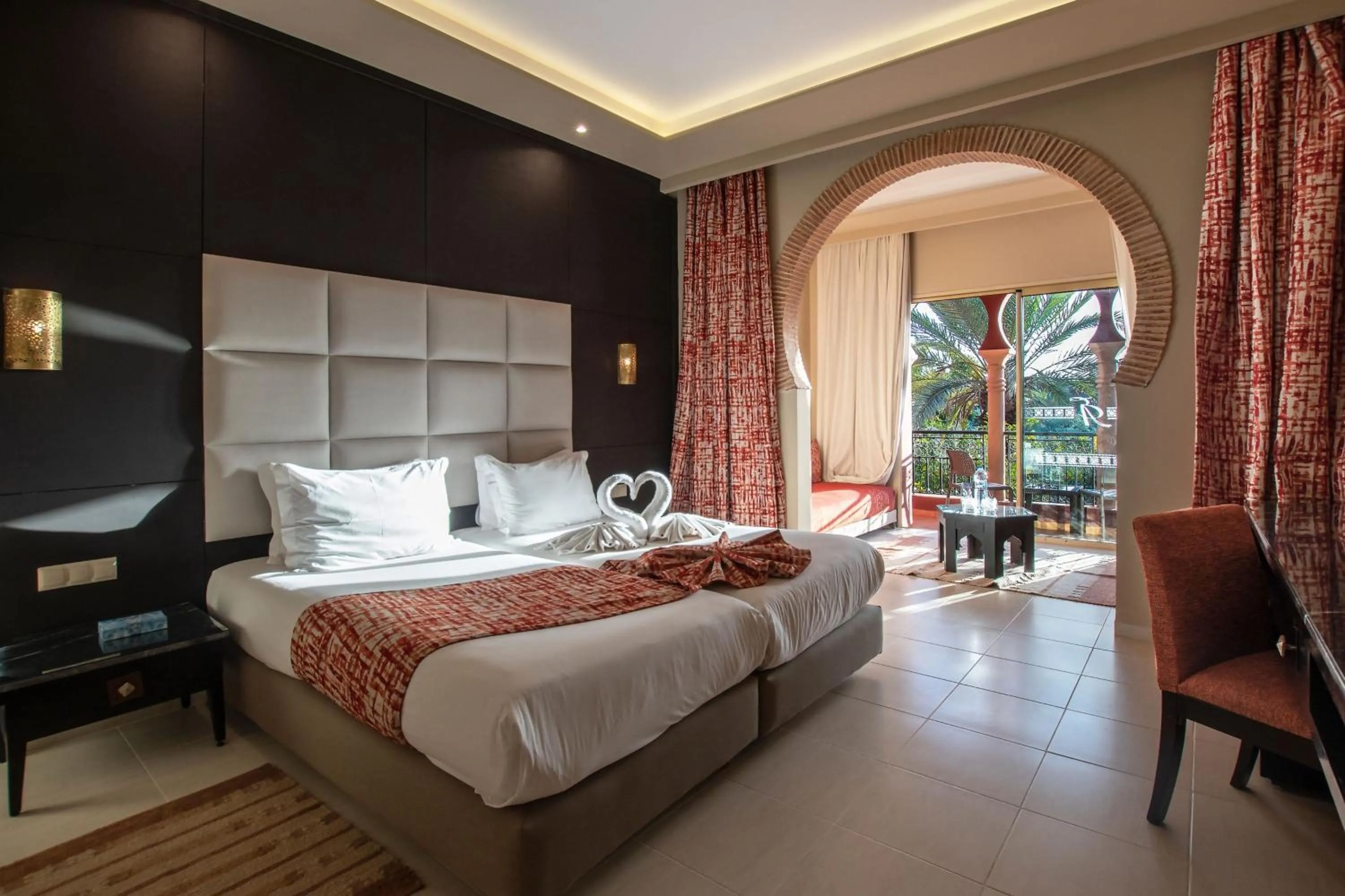 Poolside Double Deluxe Room with Sofa Bed in Eden Andalou Aquapark & Spa