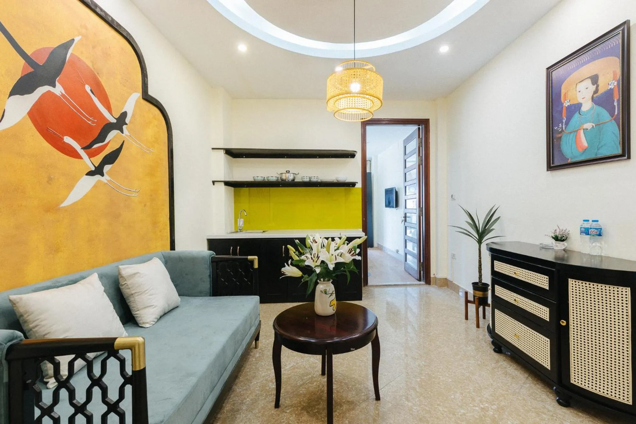 Apartment with Balcony in Sun Clover Boutique Hotel