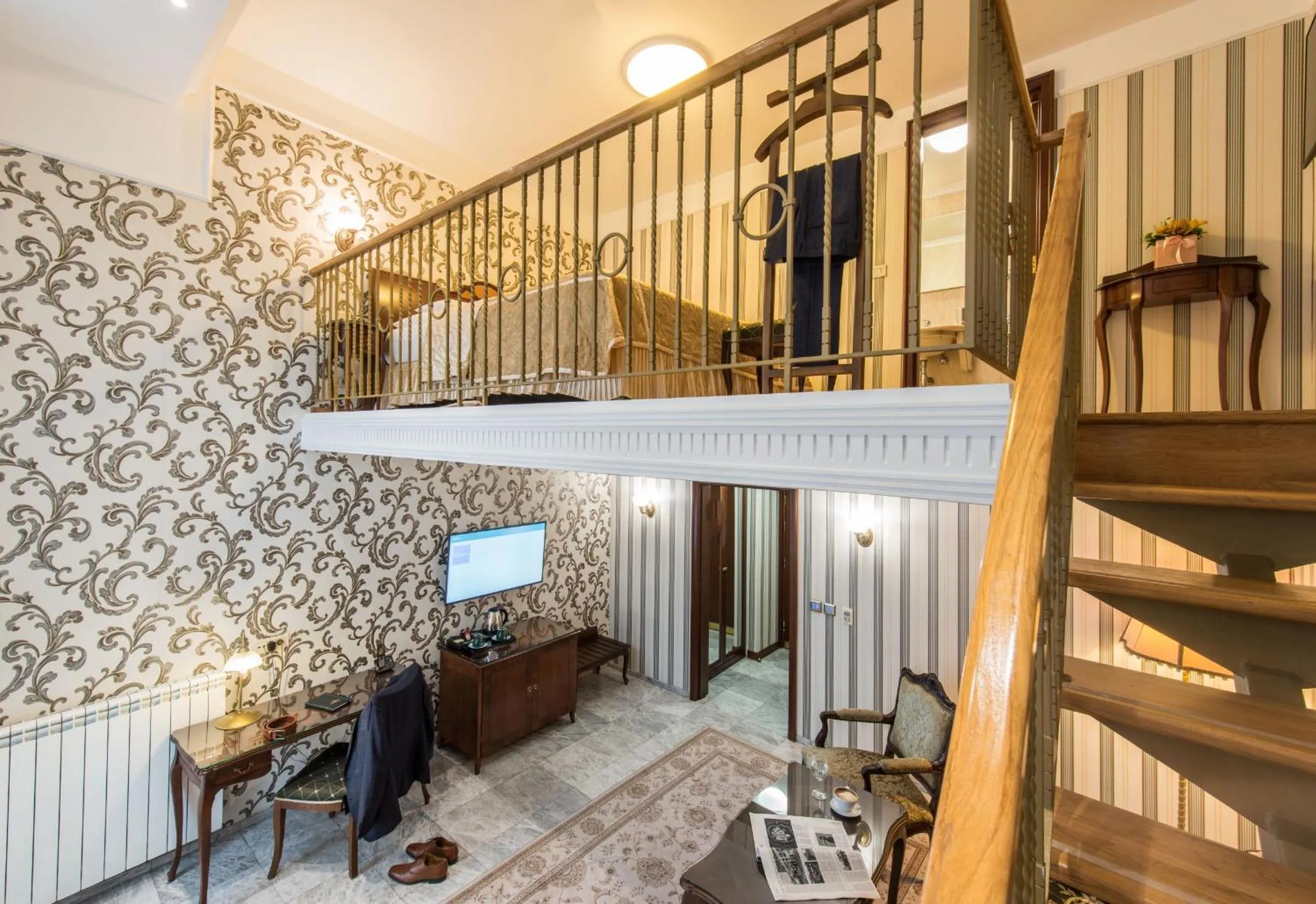 Superior Duplex Room with Free Spa Access in Hotel Moskva