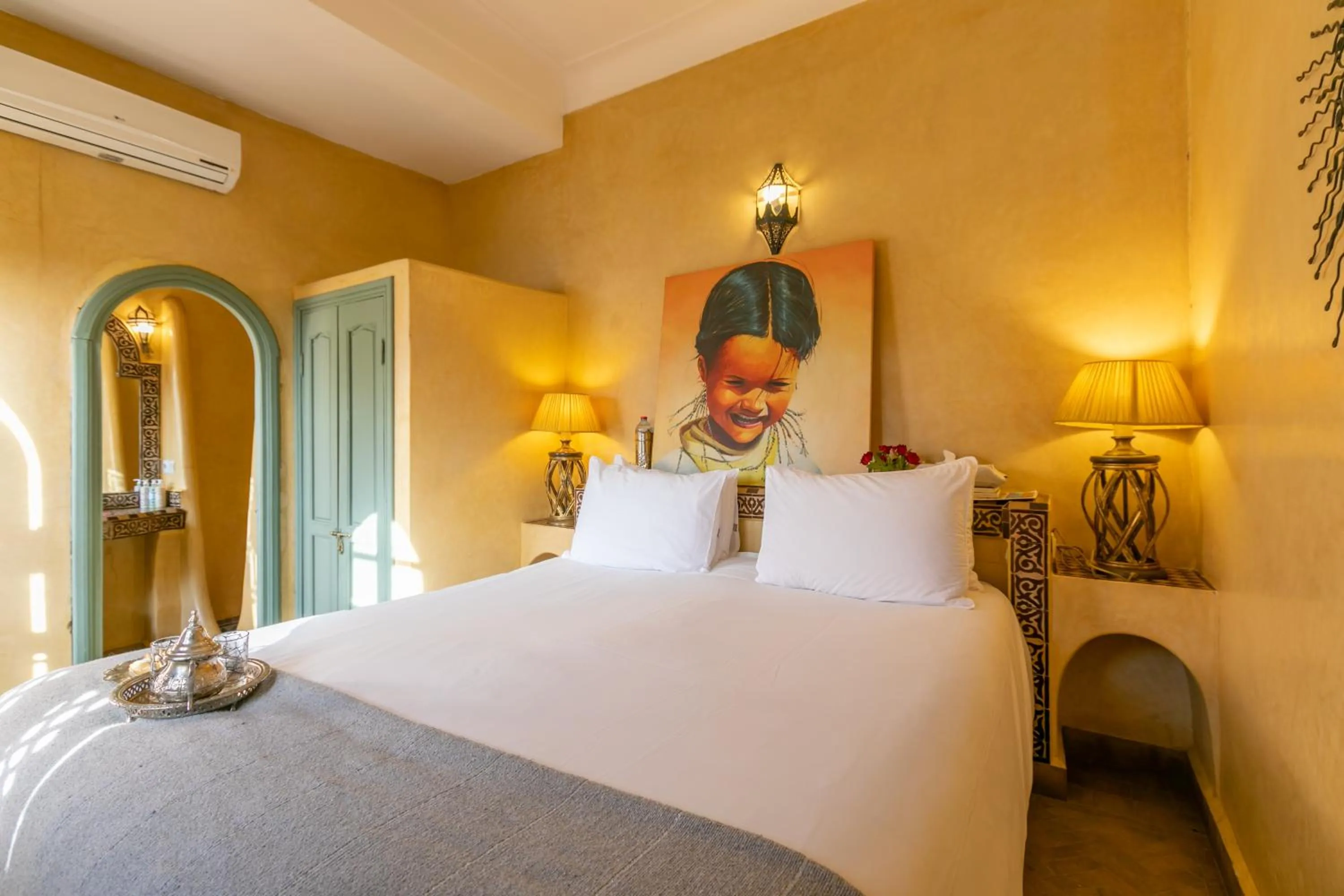 Double Room in Riad Les Trois Palmiers El Bacha