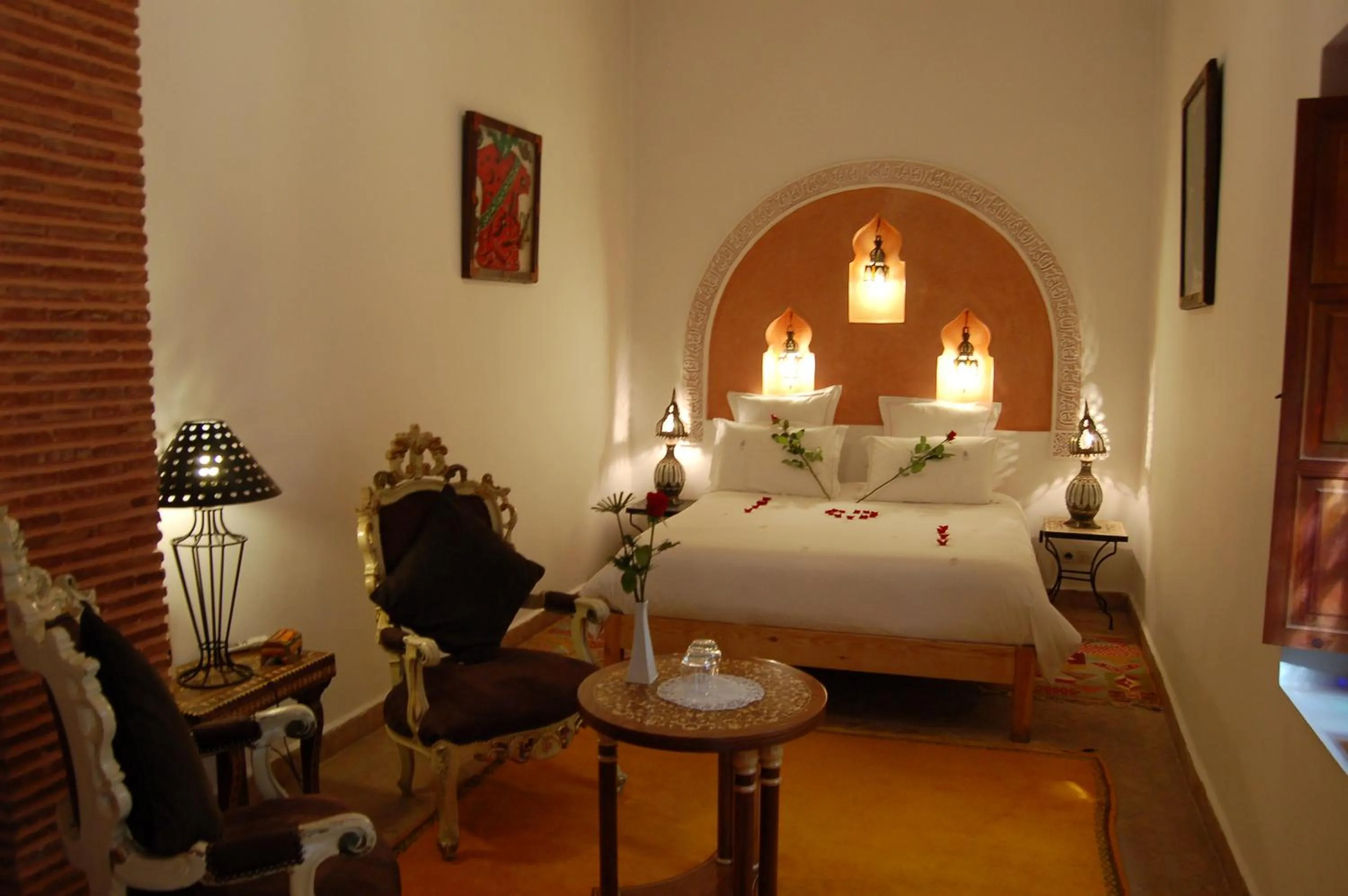 Superior Double or Twin Room in Riad Les Trois Palmiers El Bacha