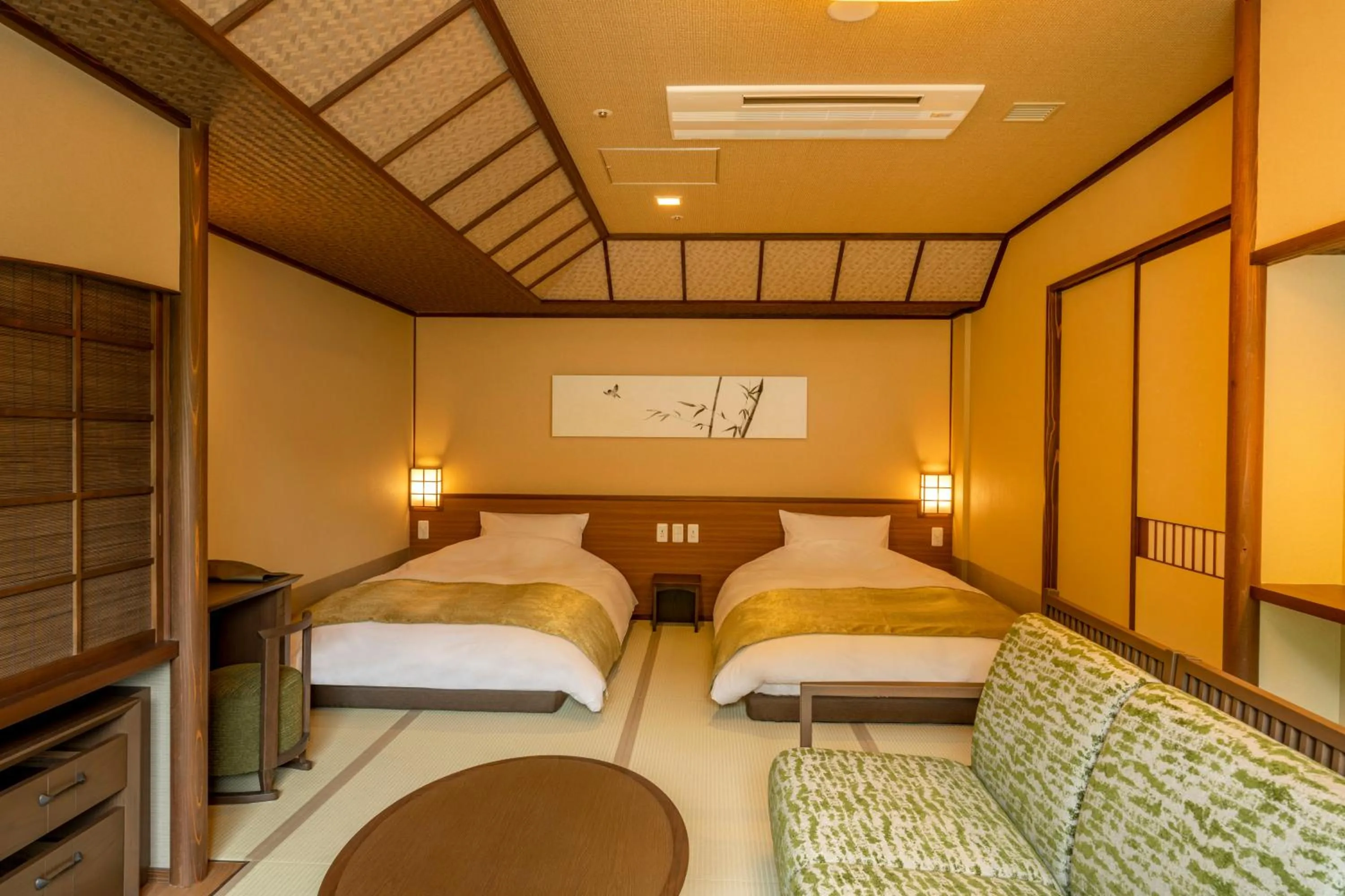 Standard Twin Room with Hot Spring Bath - single occupancy in Jozankei Onsen Yurakusoan