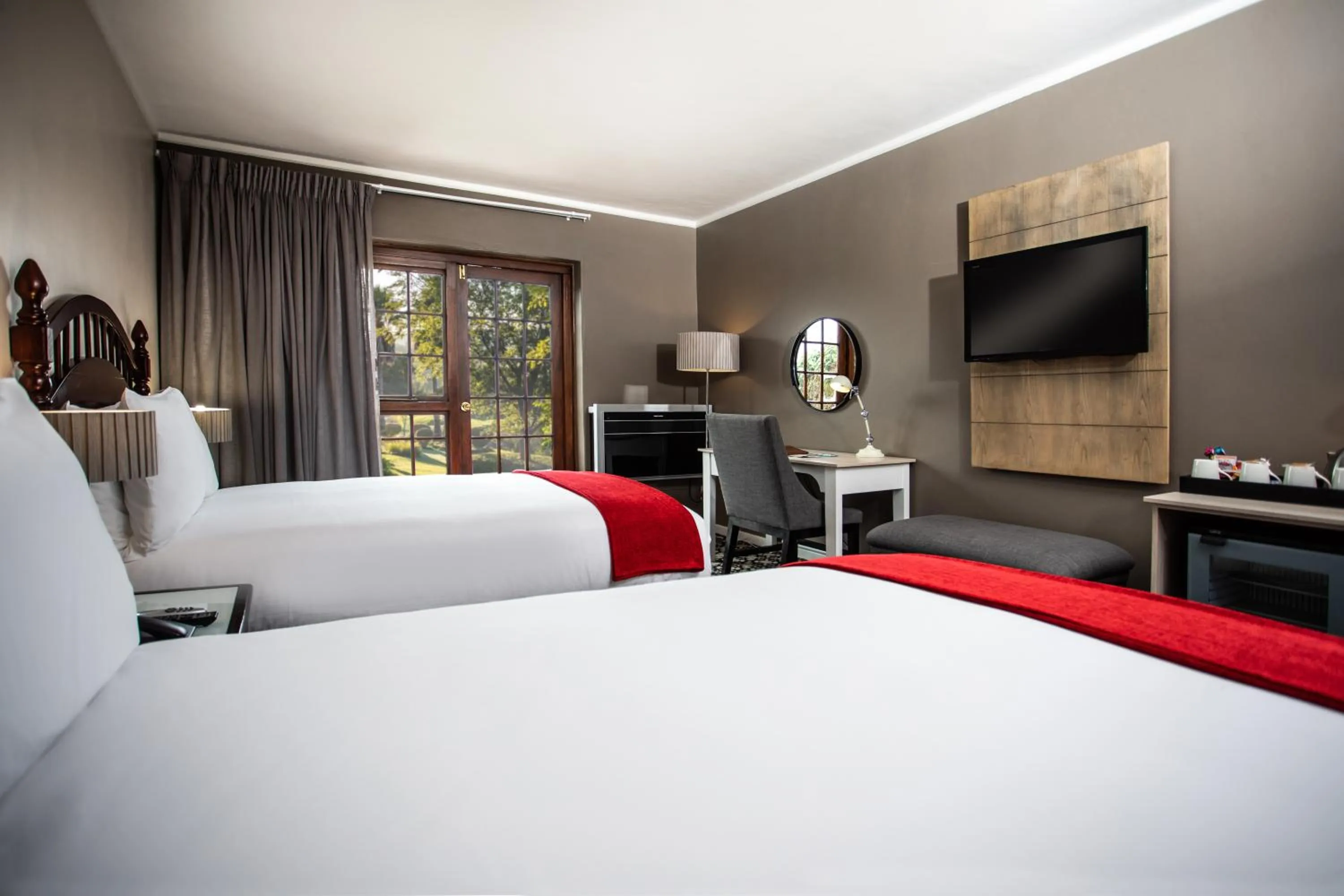 Superior Double or Twin Room with Pool View in The Caledon Hotel and Spa