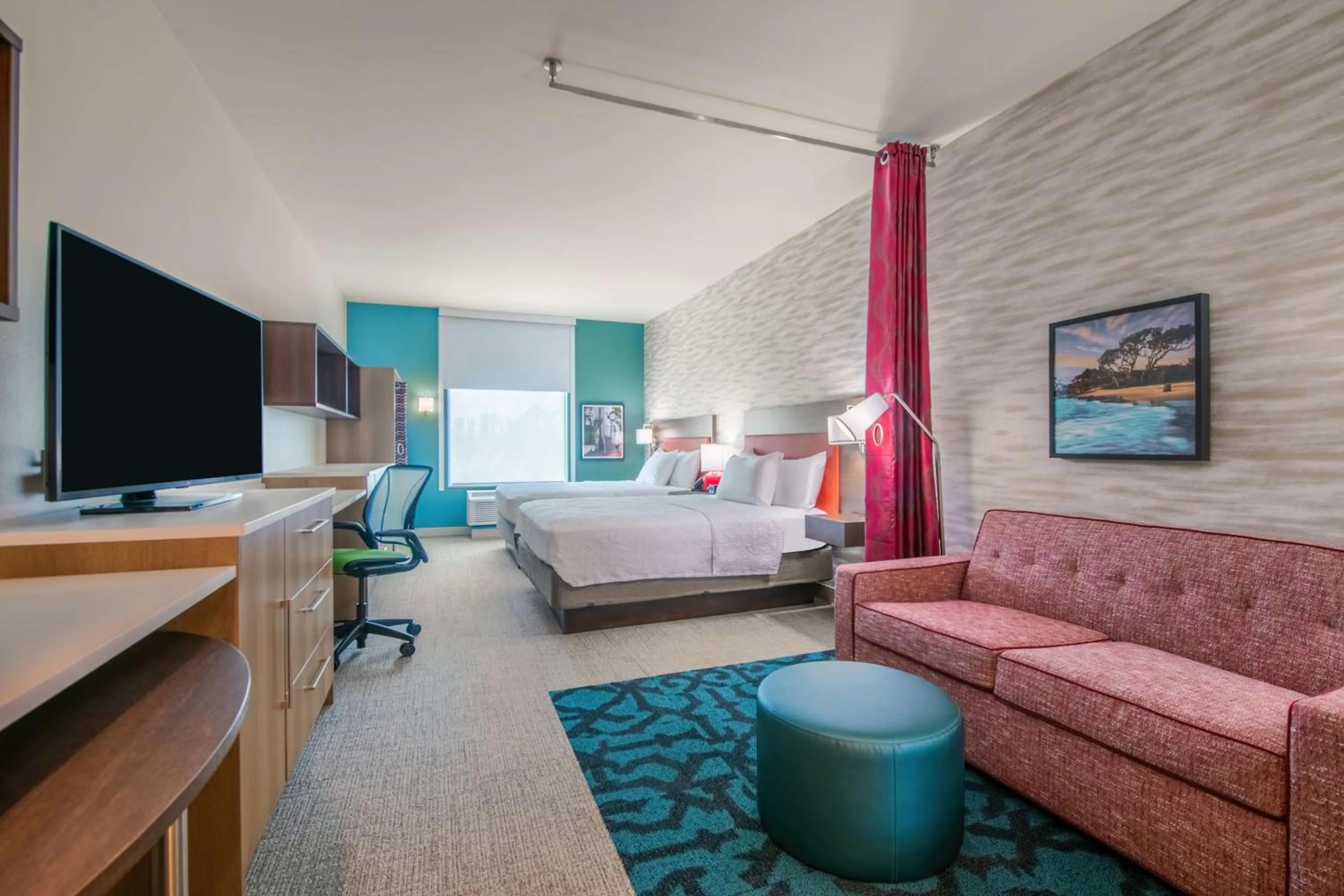 Studio Suite with Two Queen Beds in Home2 Suites By Hilton Kingsland