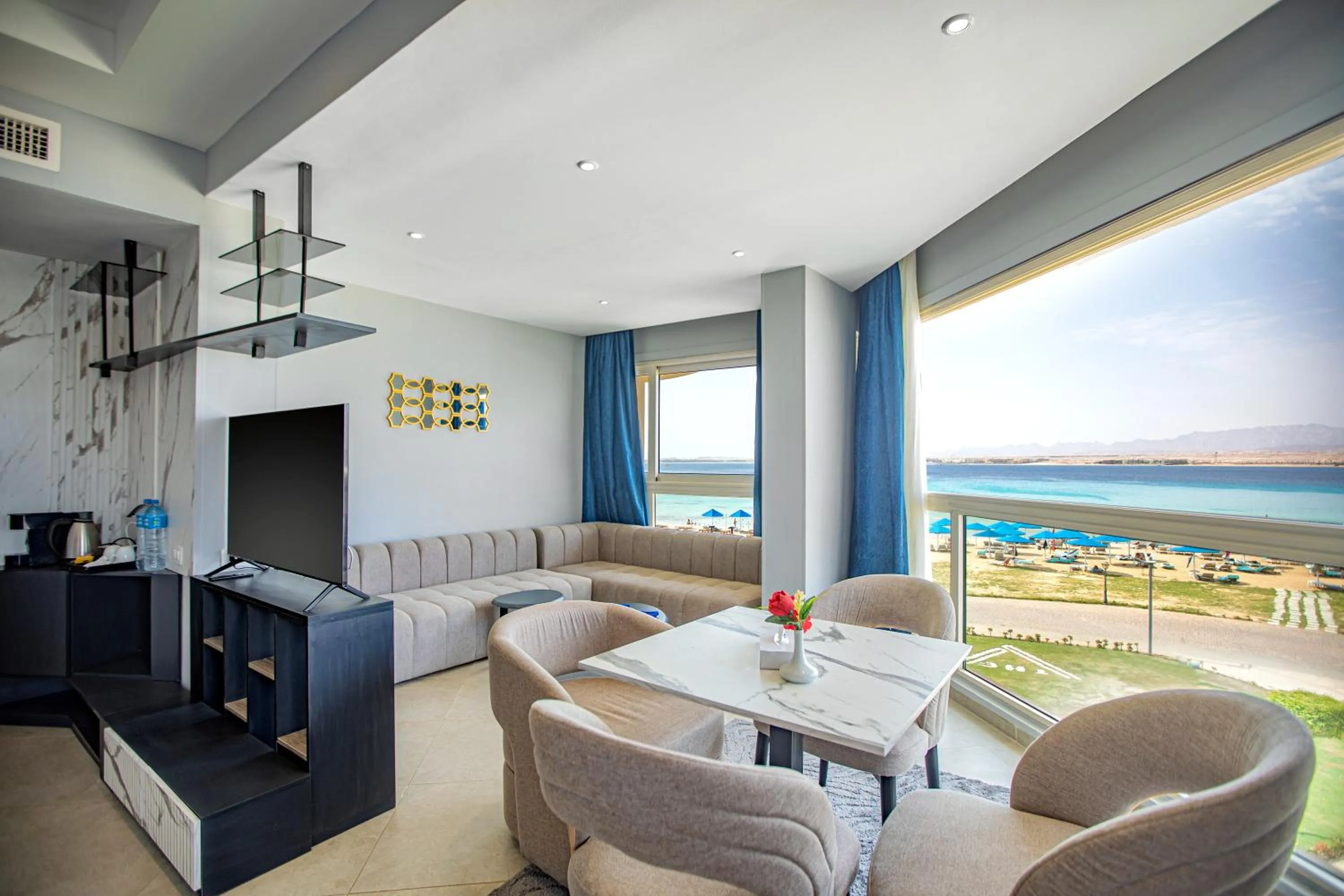 Panoramic Suite Sea View Adults +16 in THE V Luxury Resort Sahl Hasheesh