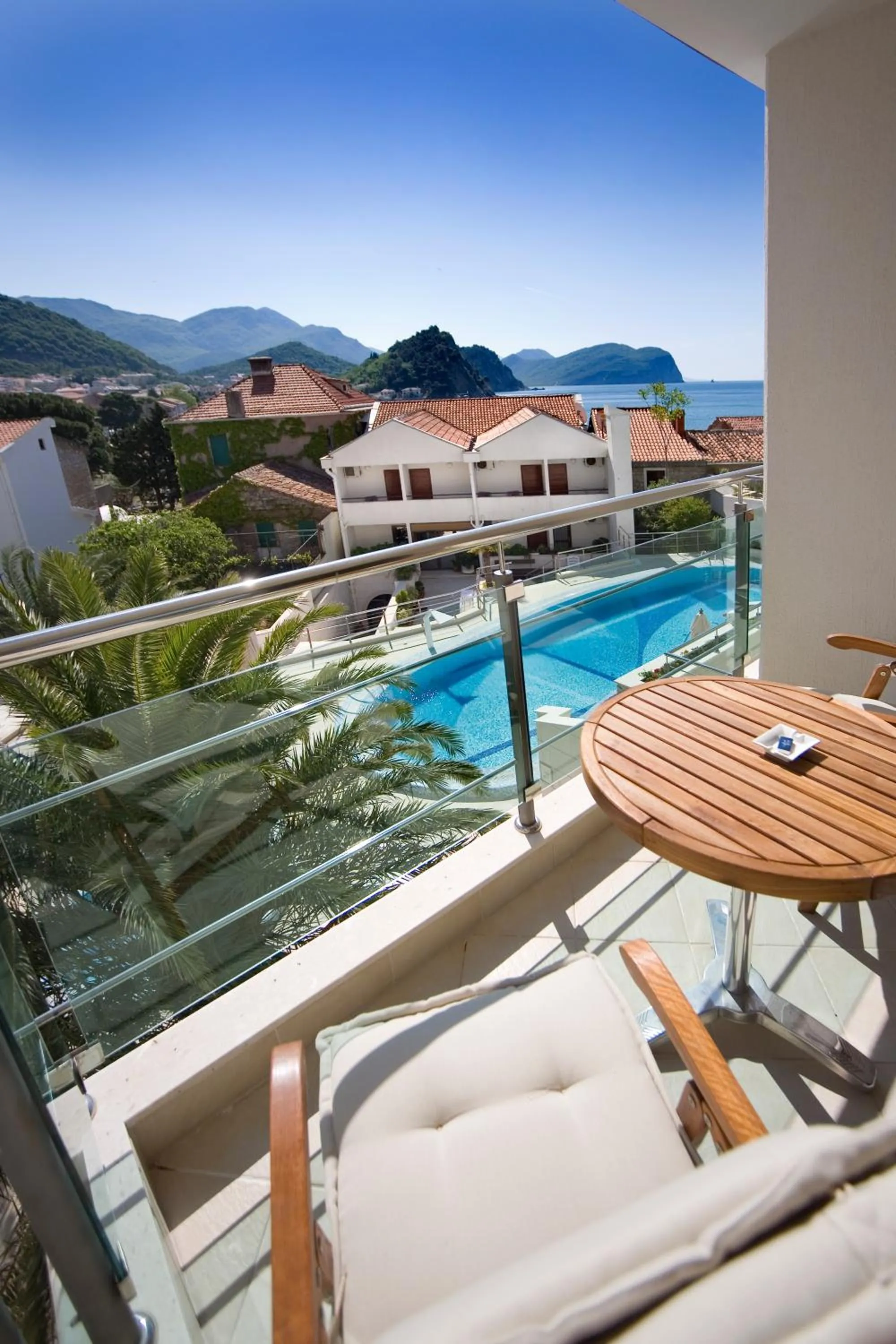 Standard Double Room with Pool View in Monte Casa SPA & Wellness