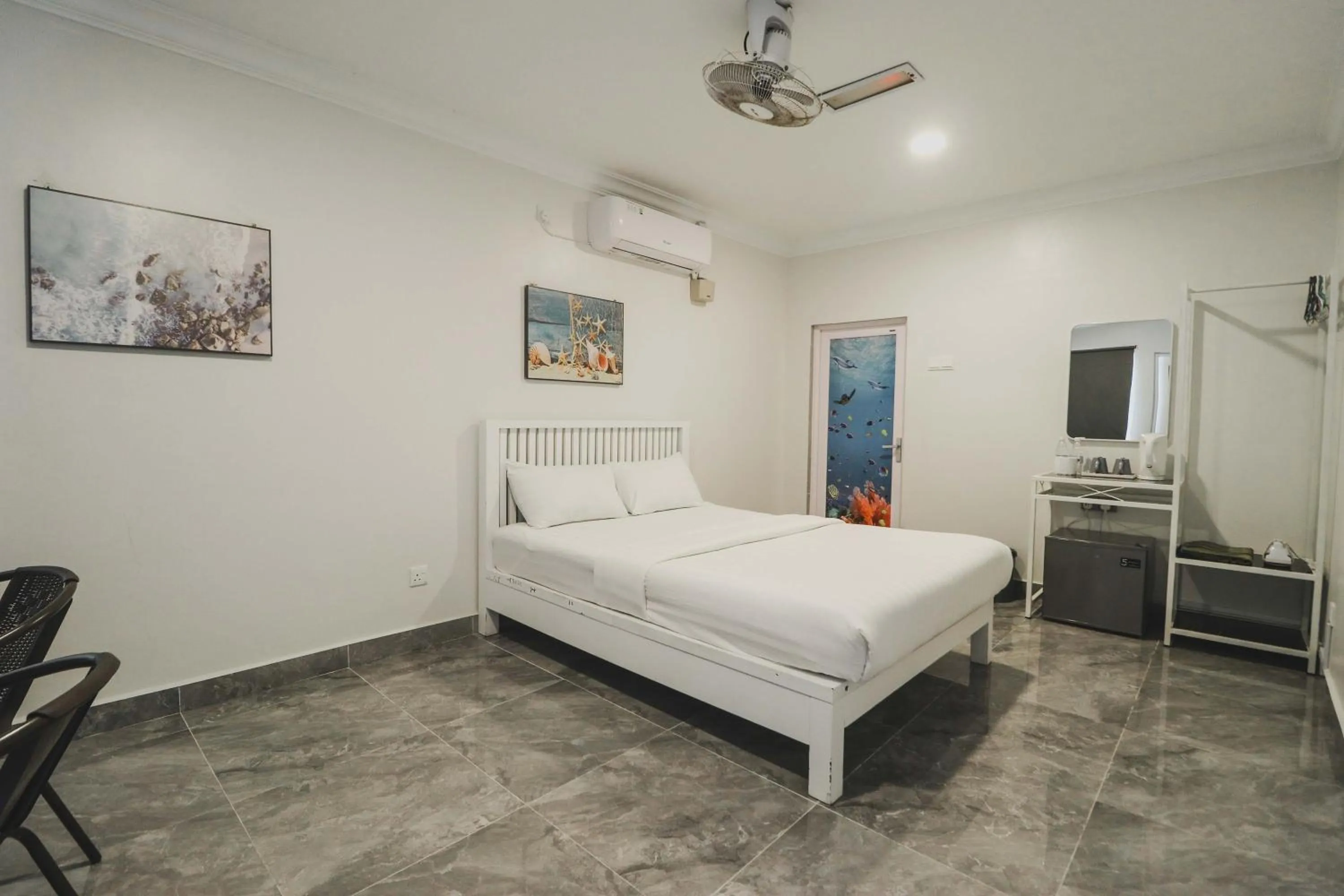 Deluxe Double or Twin Room with Sea View in Coastal Bay Dungun Staycation